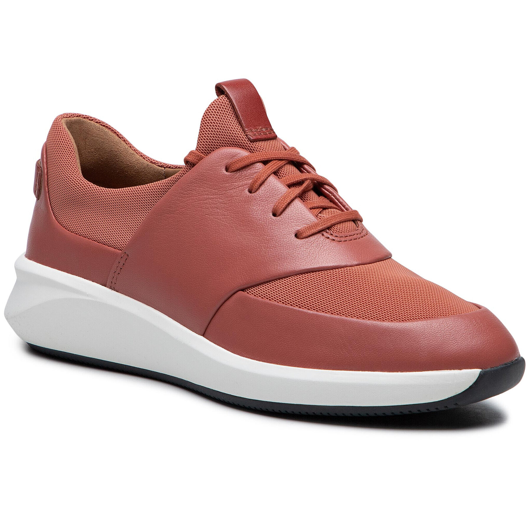 Clarks Сникърси Un Rio Lace 261568794 Червен - Pepit.bg