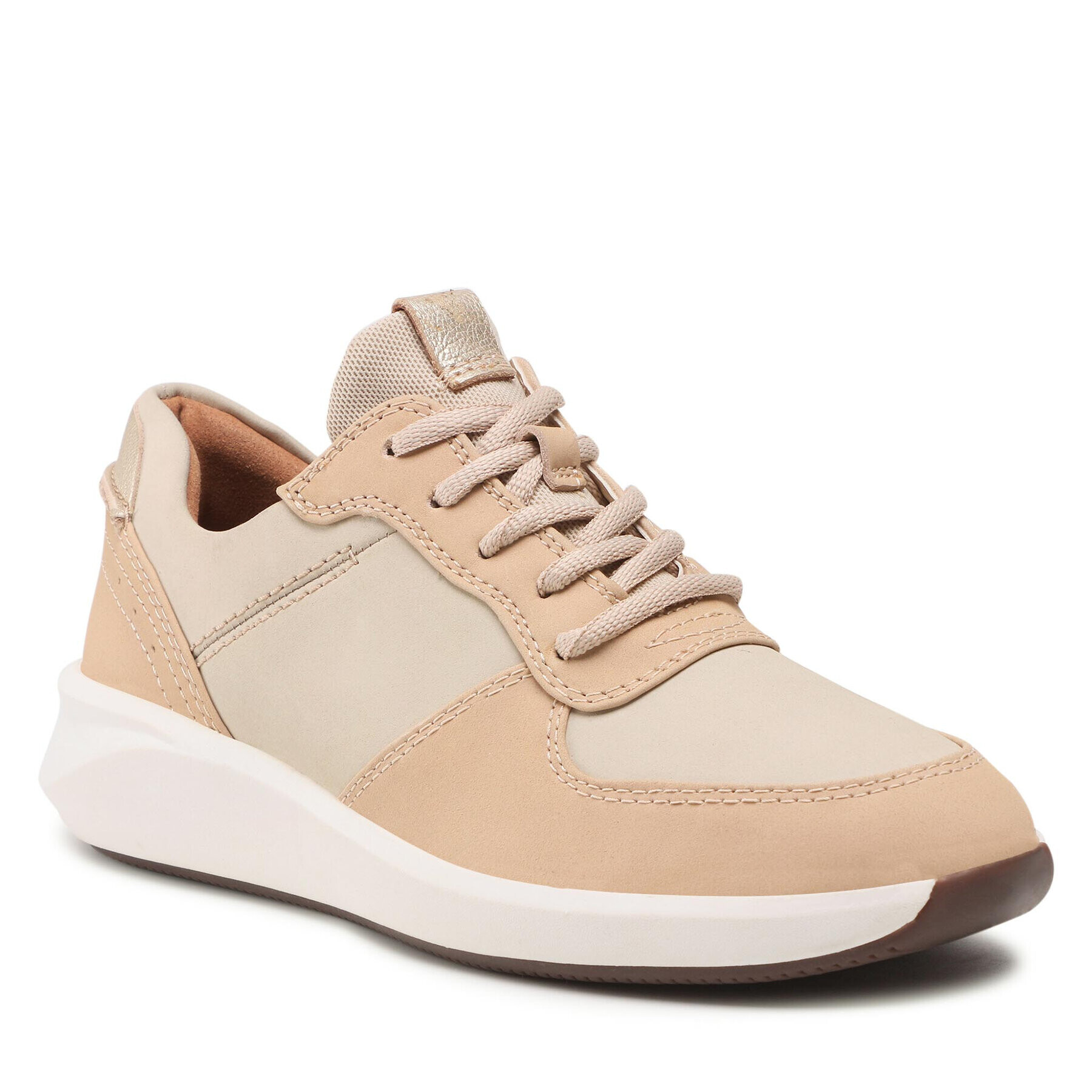 Clarks Сникърси Un Rio Sprint 261643254 Бежов - Pepit.bg