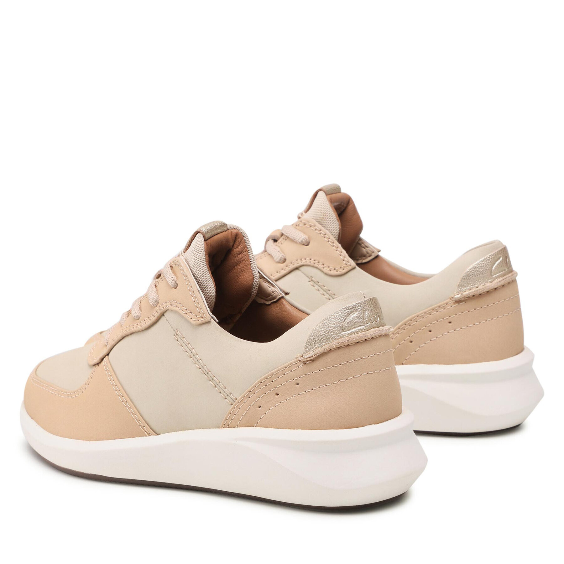 Clarks Сникърси Un Rio Sprint 261643254 Бежов - Pepit.bg