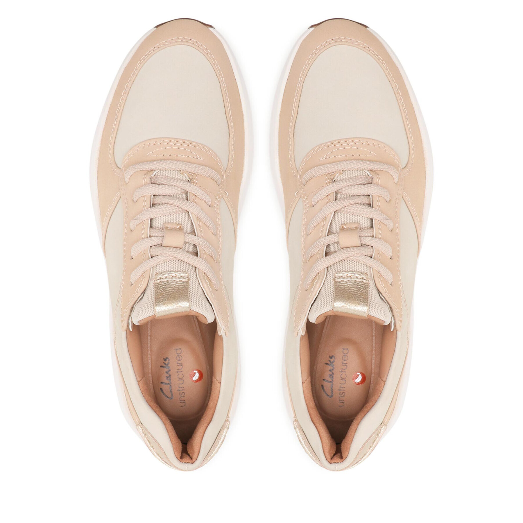 Clarks Сникърси Un Rio Sprint 261643254 Бежов - Pepit.bg