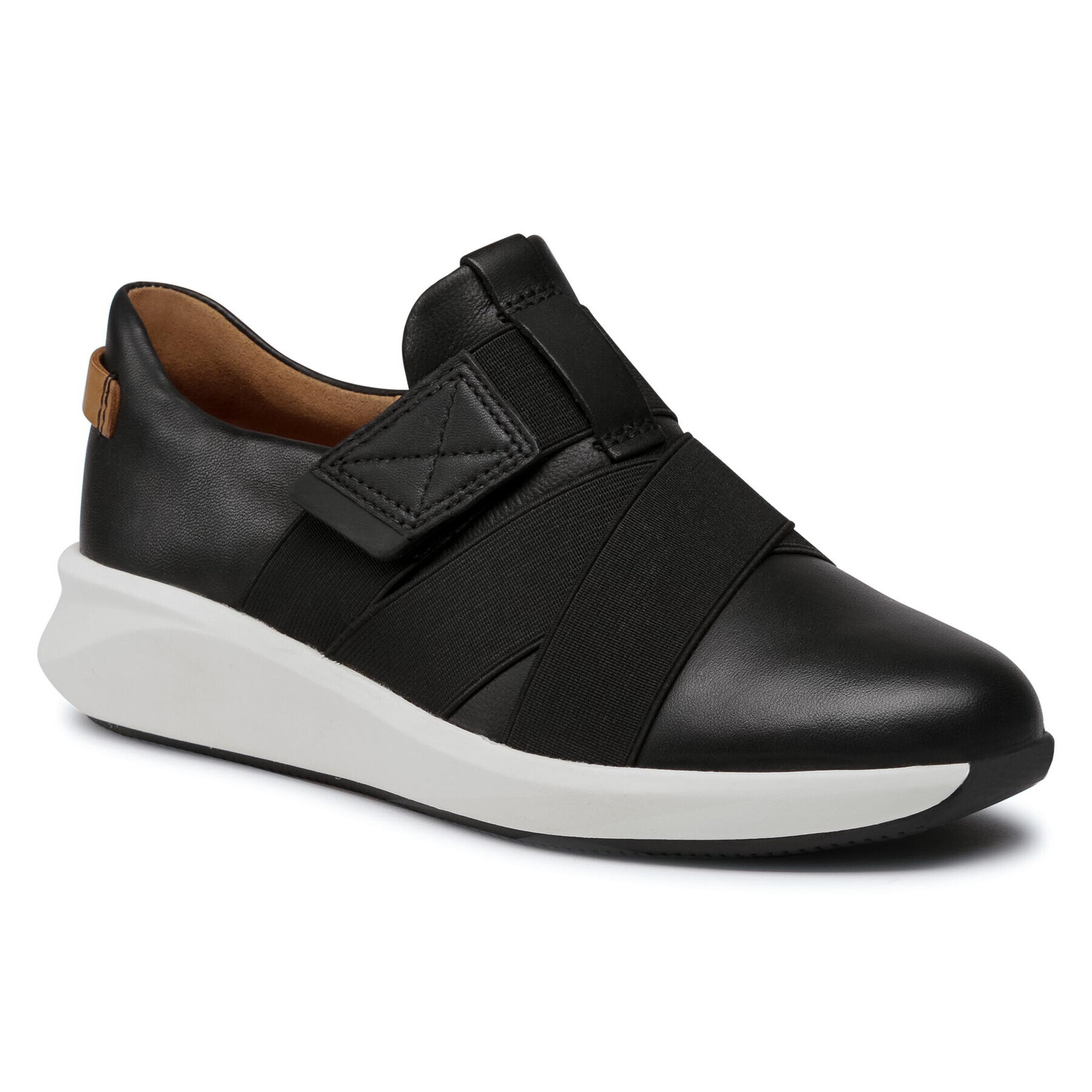 Clarks Сникърси Un Rio Strap 261456144 Черен - Pepit.bg