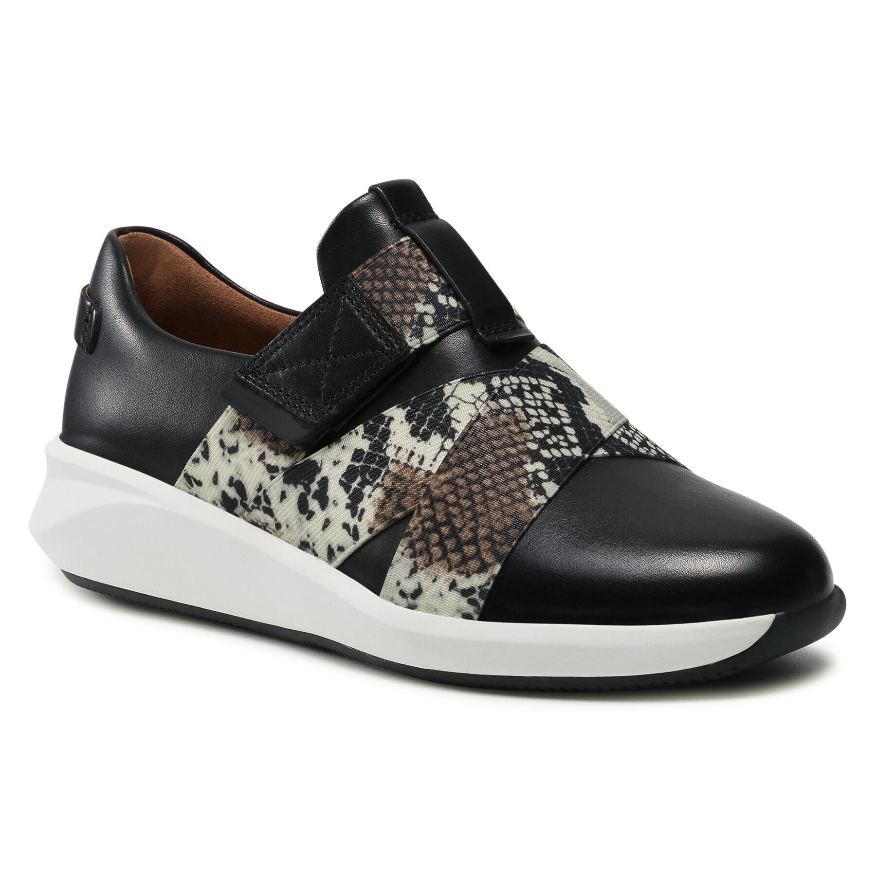 Clarks Сникърси Un Rio Strap 261586124 Черен - Pepit.bg