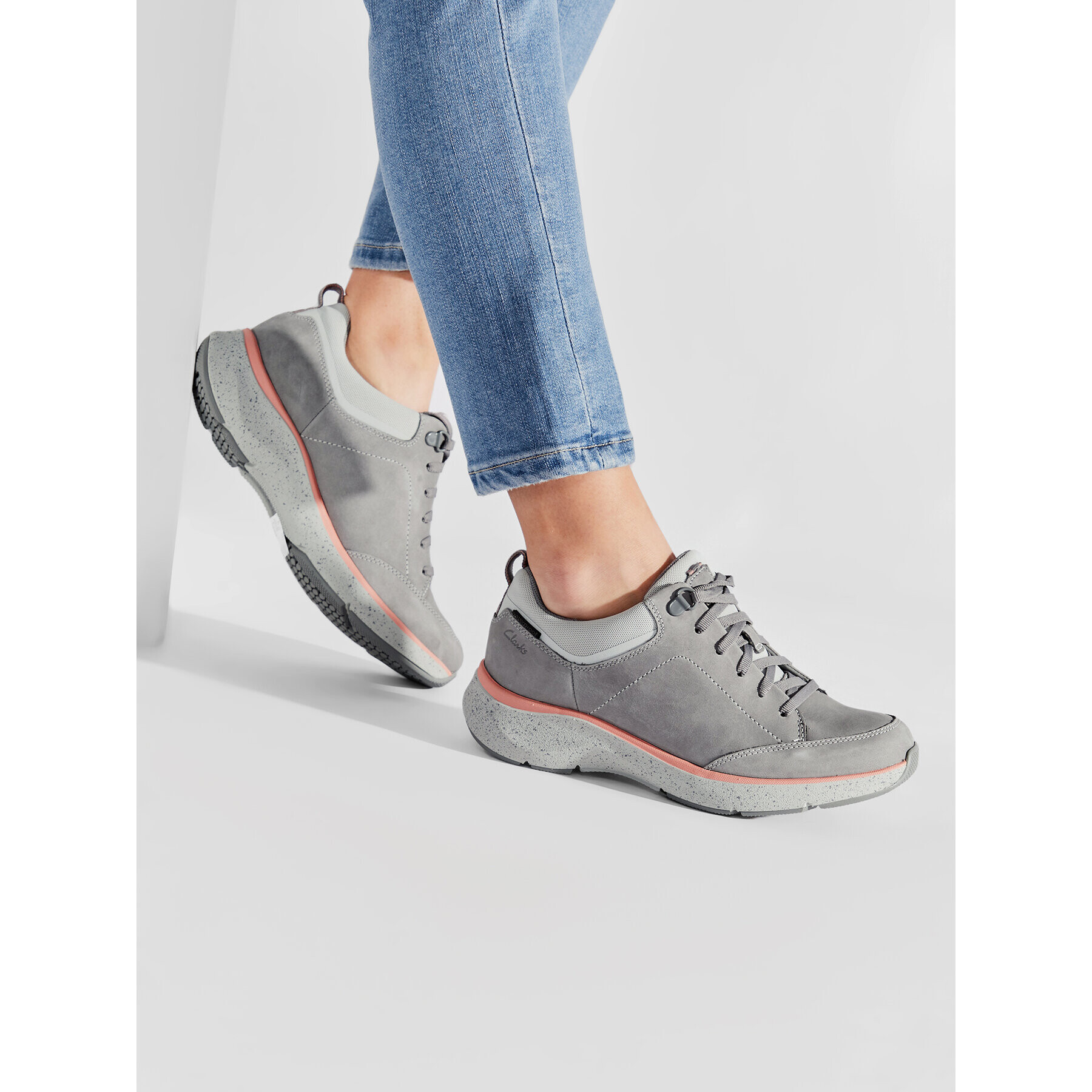 Clarks Сникърси Wave2.0 Lace 26165792 Сив - Pepit.bg