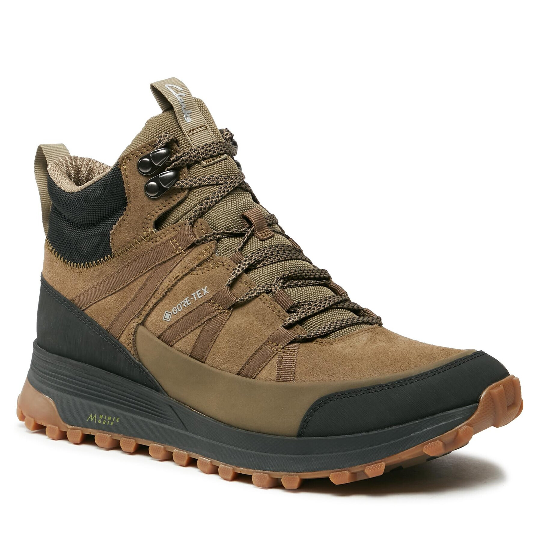 Clarks Туристически ATLTrekRiseGtx GORE-TEX 261726927 Каки - Pepit.bg