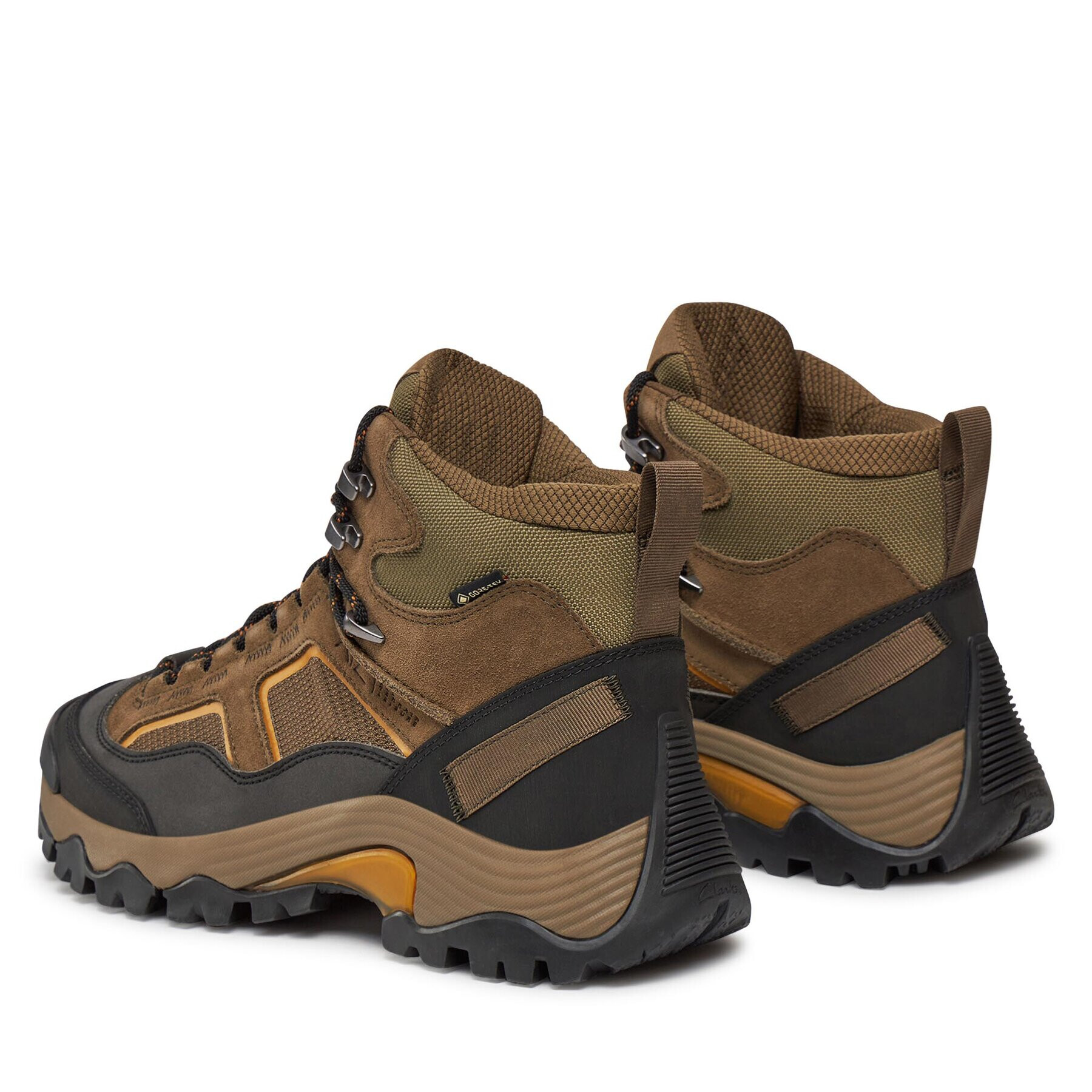 Clarks Туристически oбувки Atl Hikehi Gtx GORE-TEX 261736727 Каки - Pepit.bg