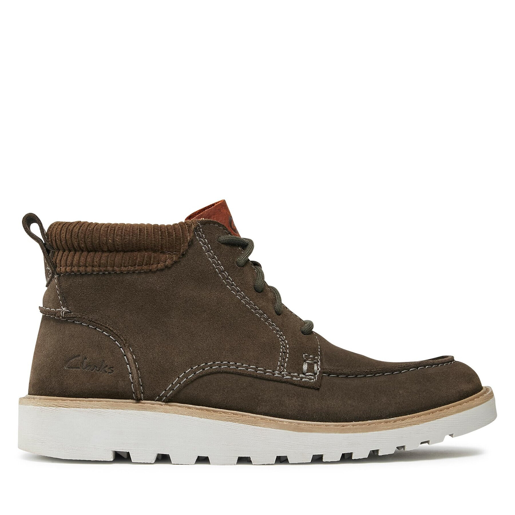 Clarks Зимни обувки Barnes Mid 261673137 Сив - Pepit.bg