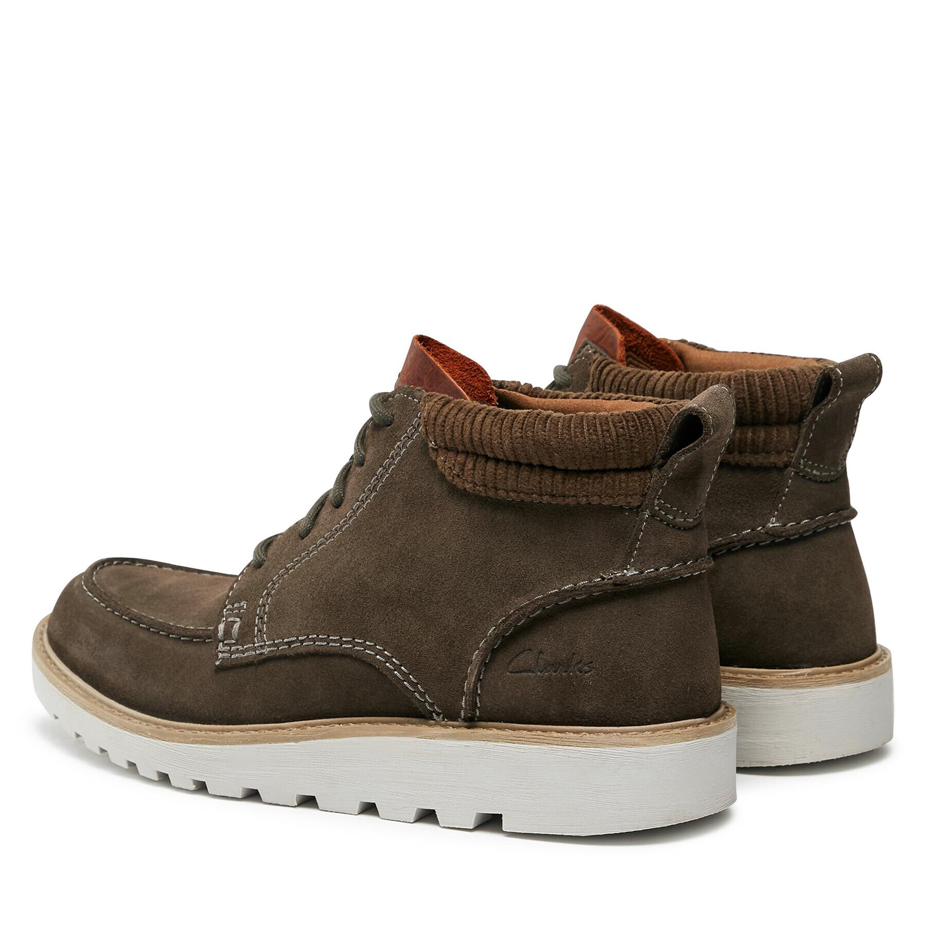 Clarks Зимни обувки Barnes Mid 261673137 Сив - Pepit.bg