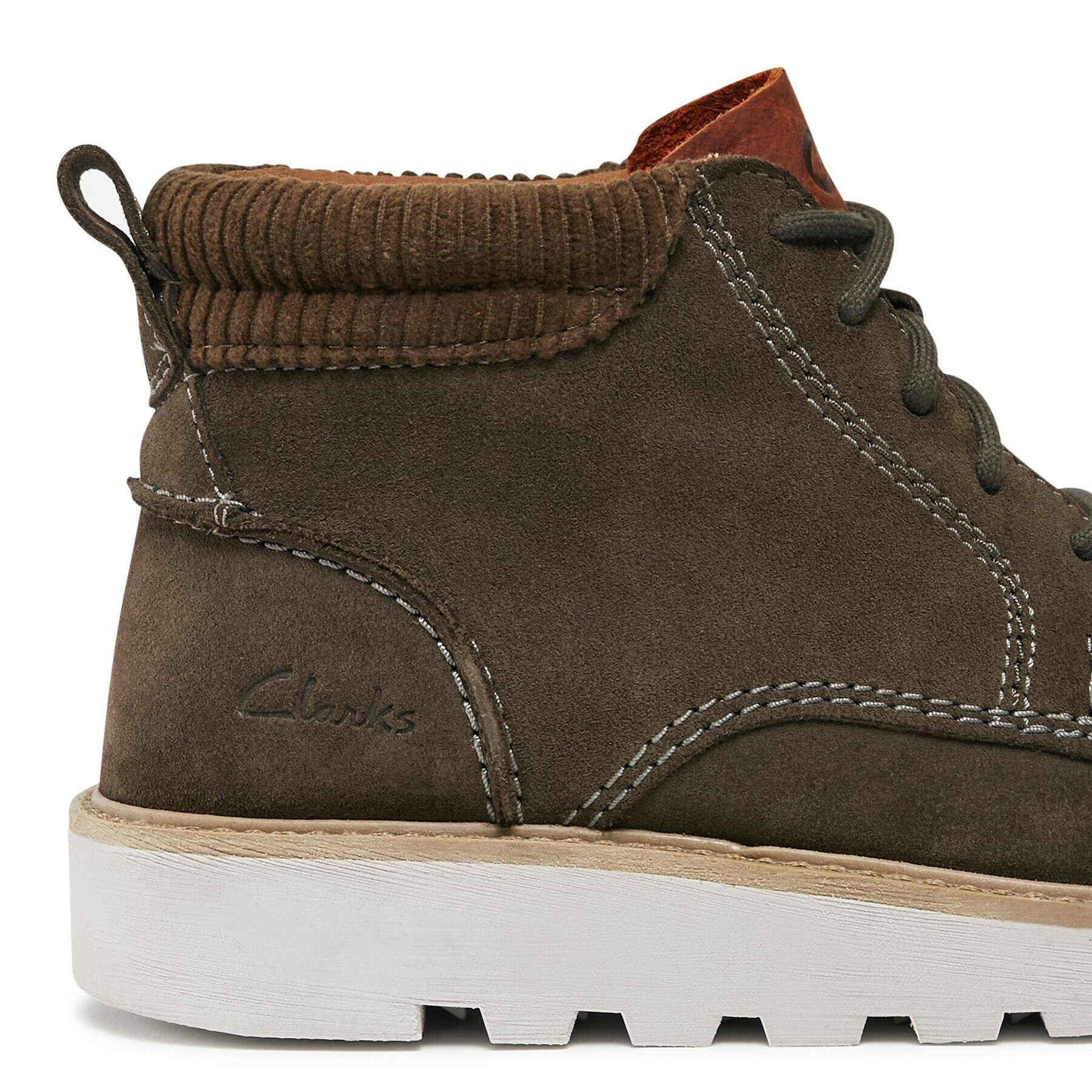 Clarks Зимни обувки Barnes Mid 261673137 Сив - Pepit.bg