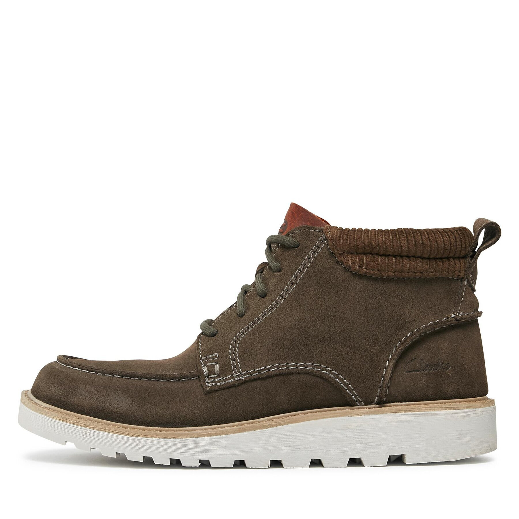 Clarks Зимни обувки Barnes Mid 261673137 Сив - Pepit.bg