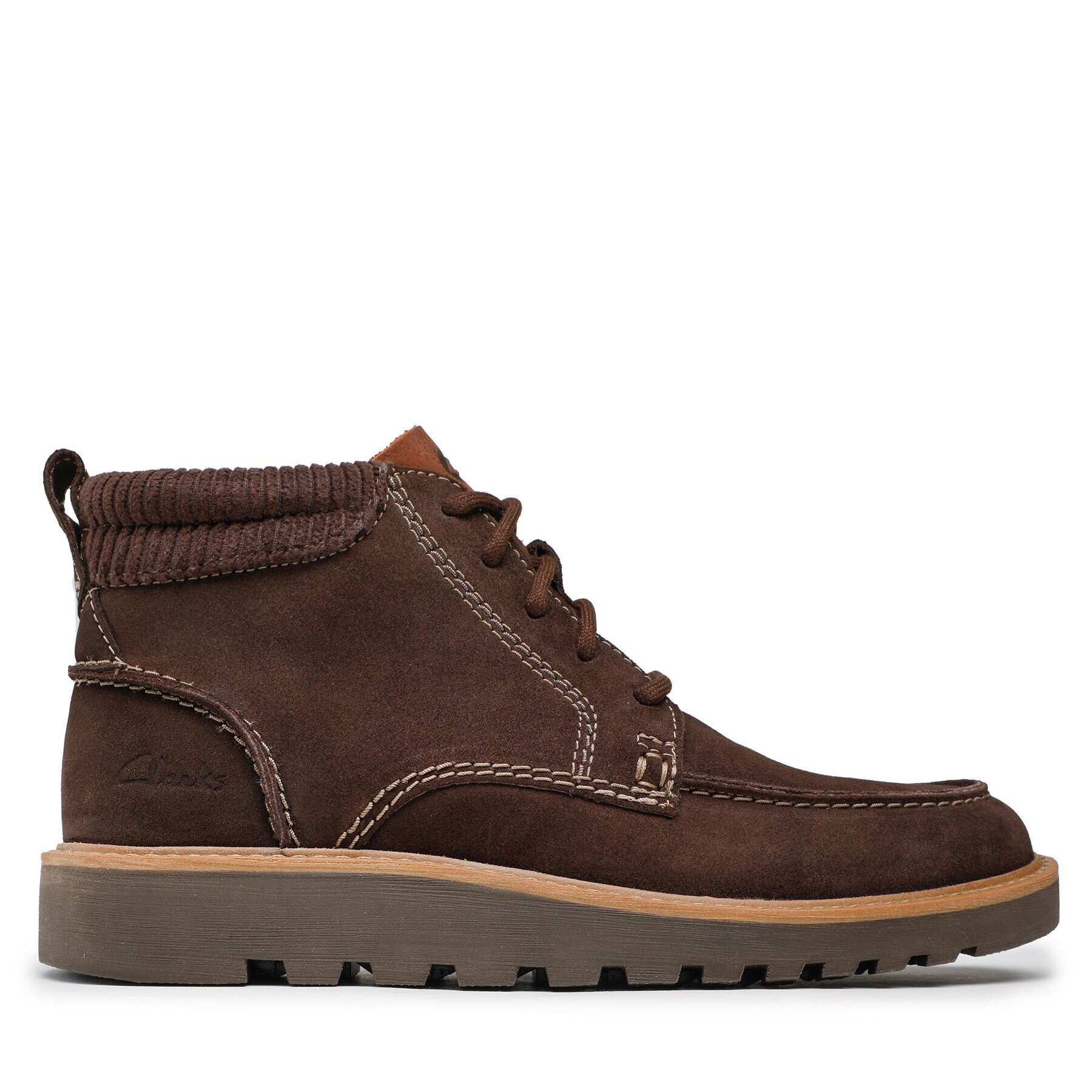 Clarks Зимни обувки Barnes Mid 261675657 Кафяв - Pepit.bg