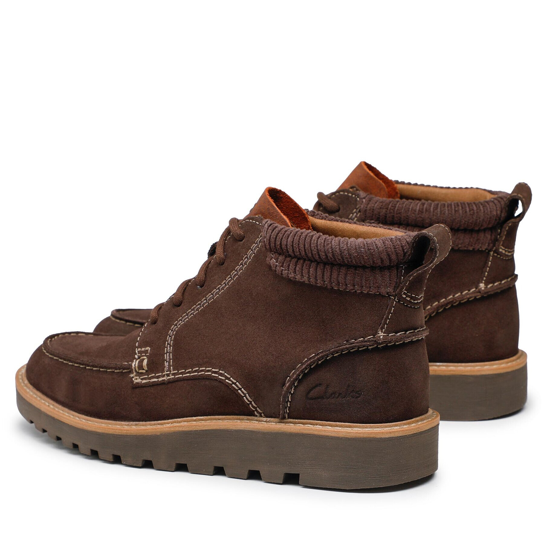 Clarks Зимни обувки Barnes Mid 261675657 Кафяв - Pepit.bg