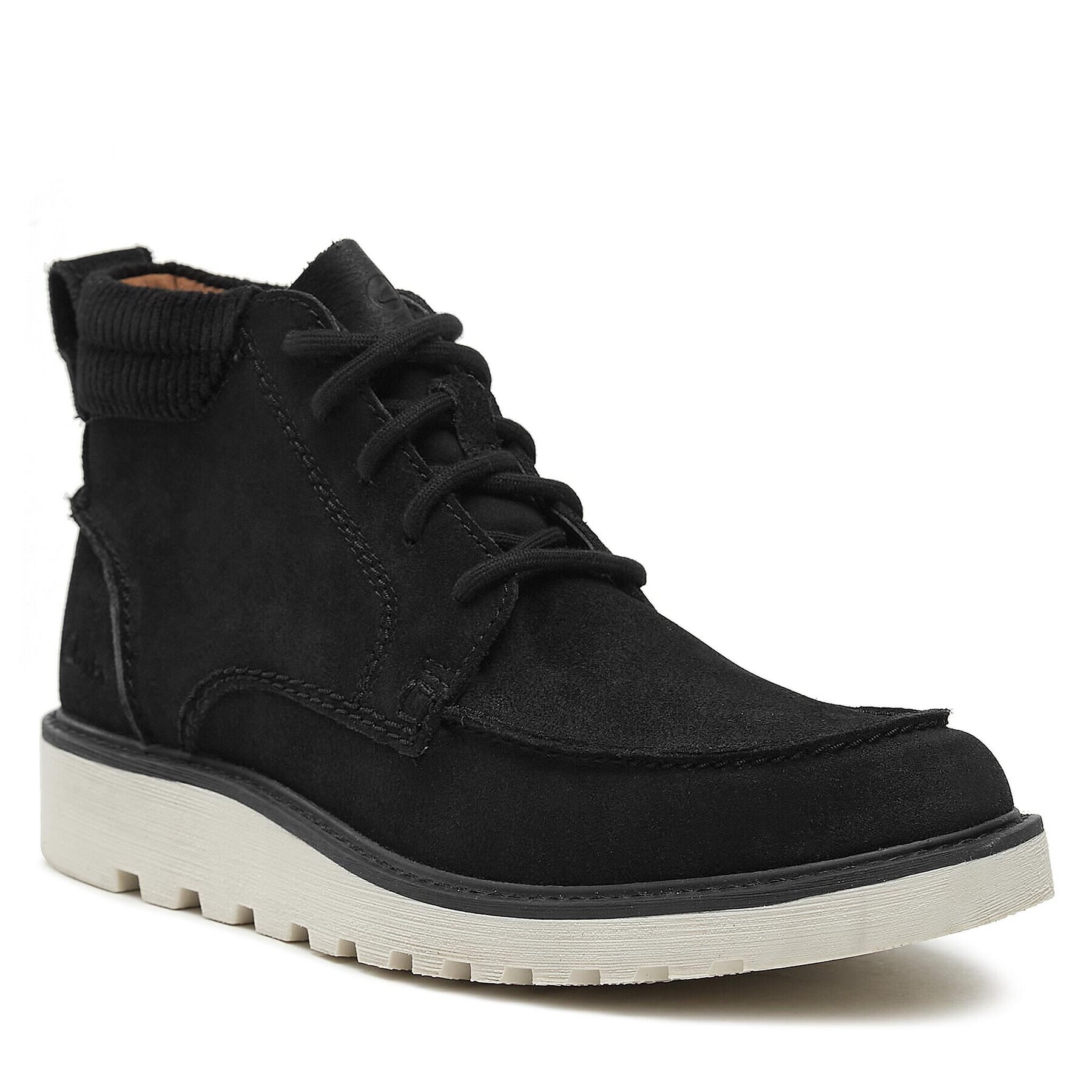 Clarks Зимни обувки Barnes Mid 261741287 Черен - Pepit.bg