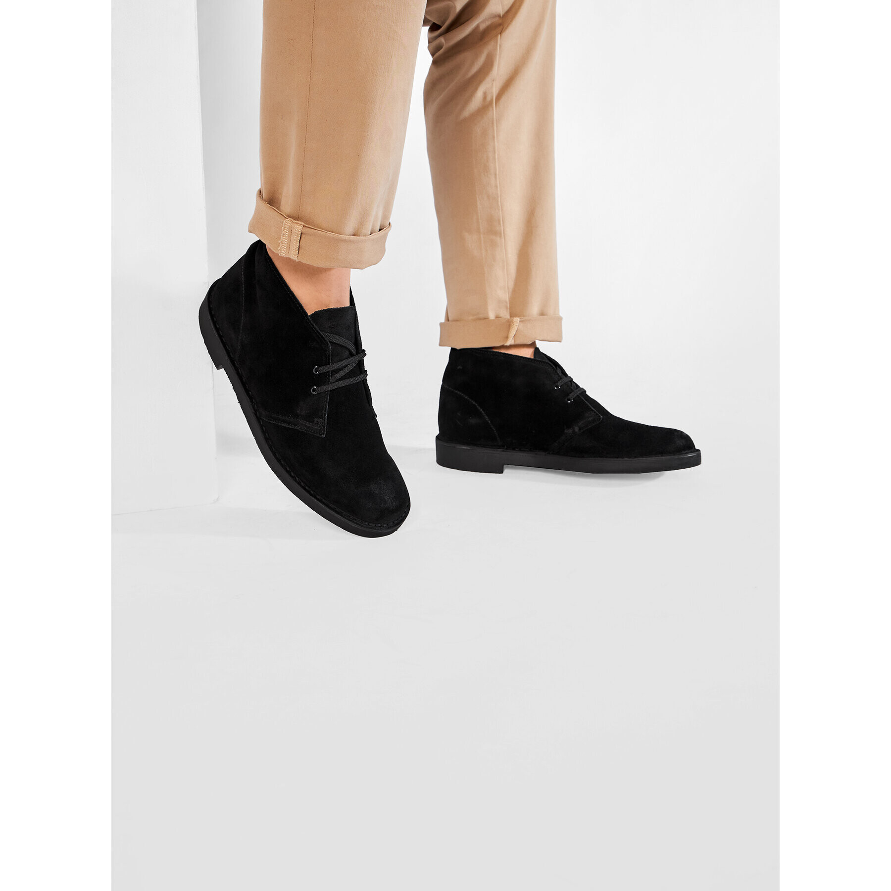 Clarks Зимни обувки Bushacre 3 261635277 Черен - Pepit.bg