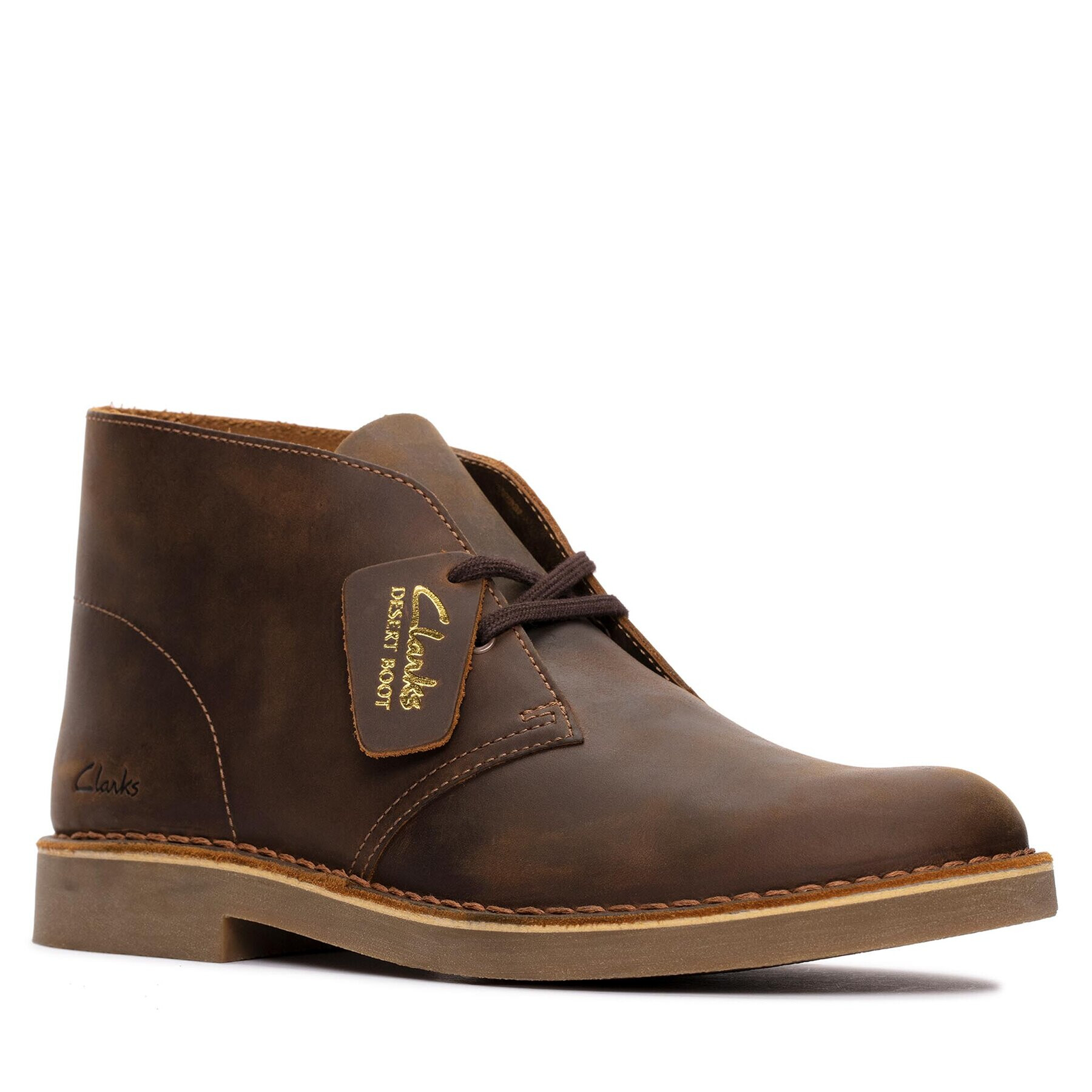 Clarks Зимни обувки Desert Bt Evo Кафяв - Pepit.bg
