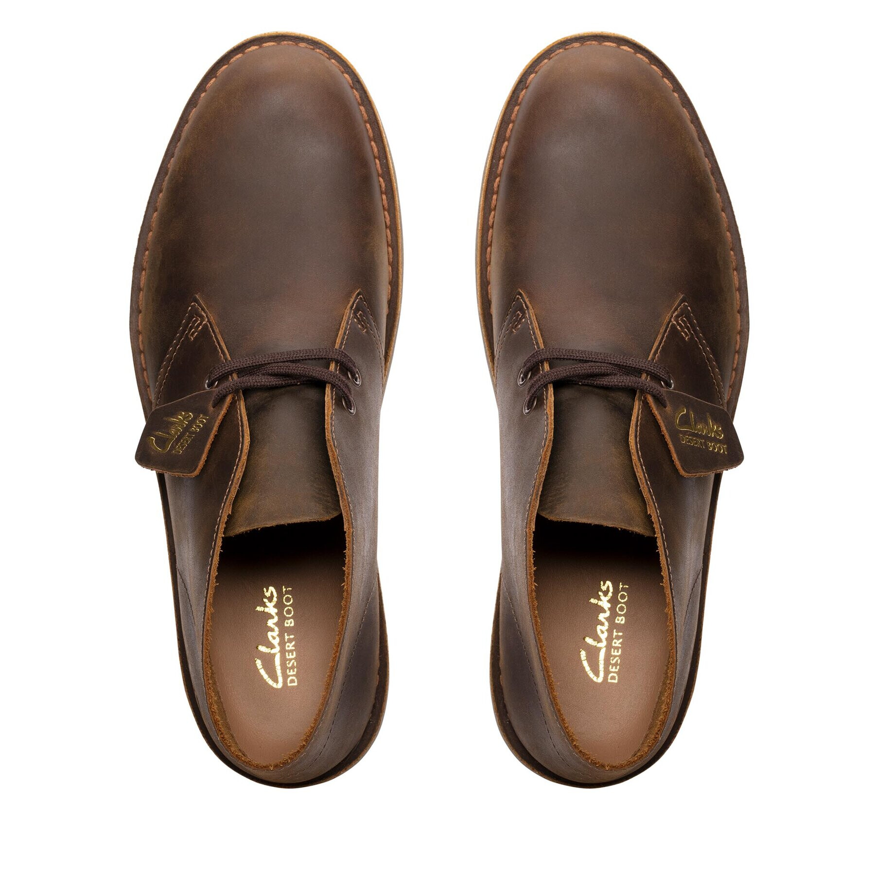 Clarks Зимни обувки Desert Bt Evo Кафяв - Pepit.bg