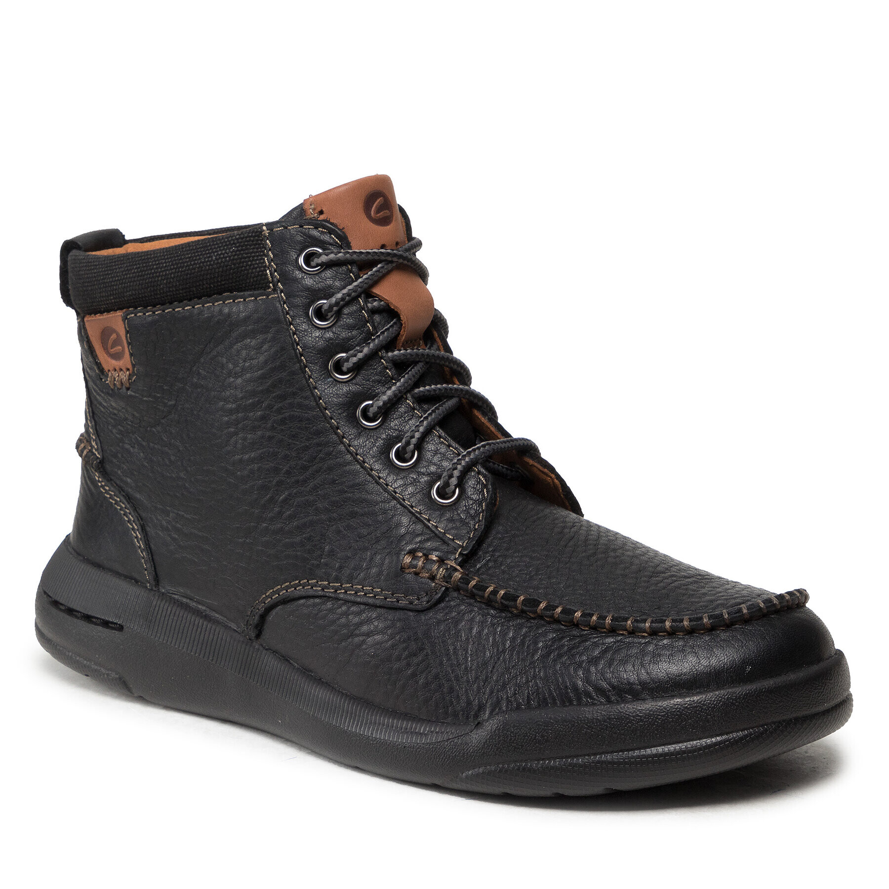 Clarks Зимни обувки Driftway High 261629697 Черен - Pepit.bg