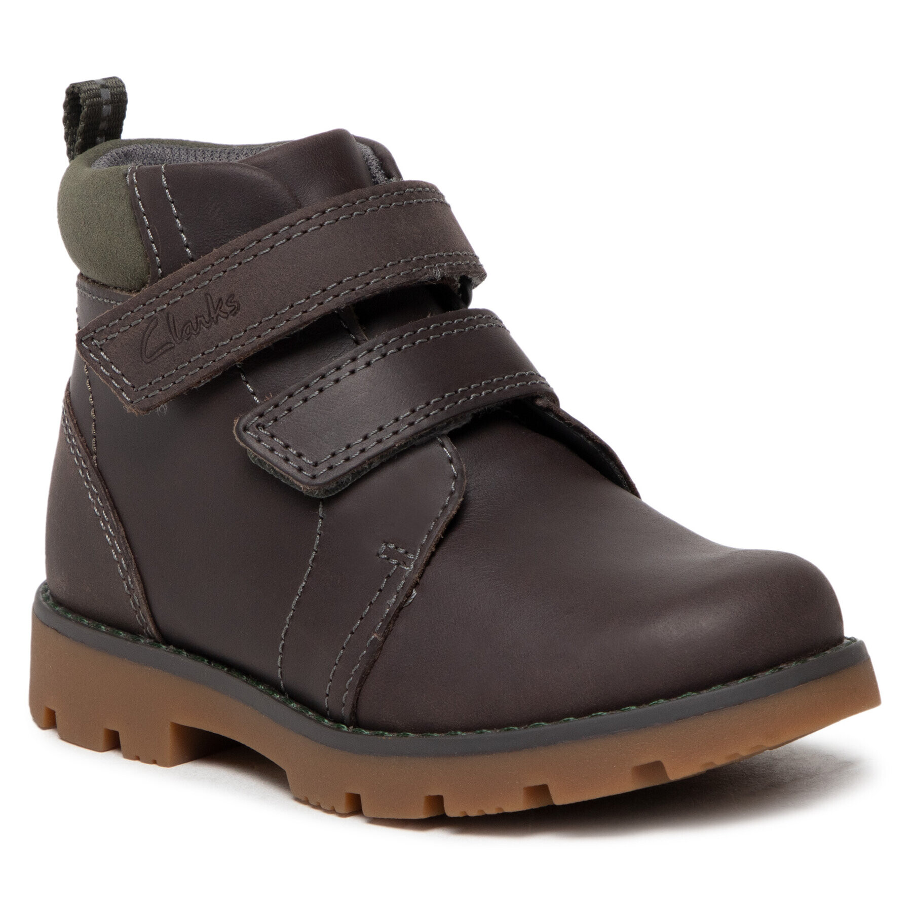 Clarks Зимни обувки Heath Strap K 261692697 Кафяв - Pepit.bg