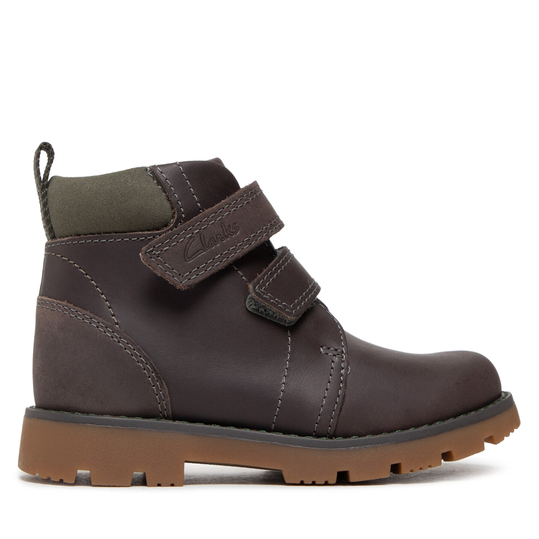 Clarks Зимни обувки Heath Strap K 261692697 Кафяв - Pepit.bg