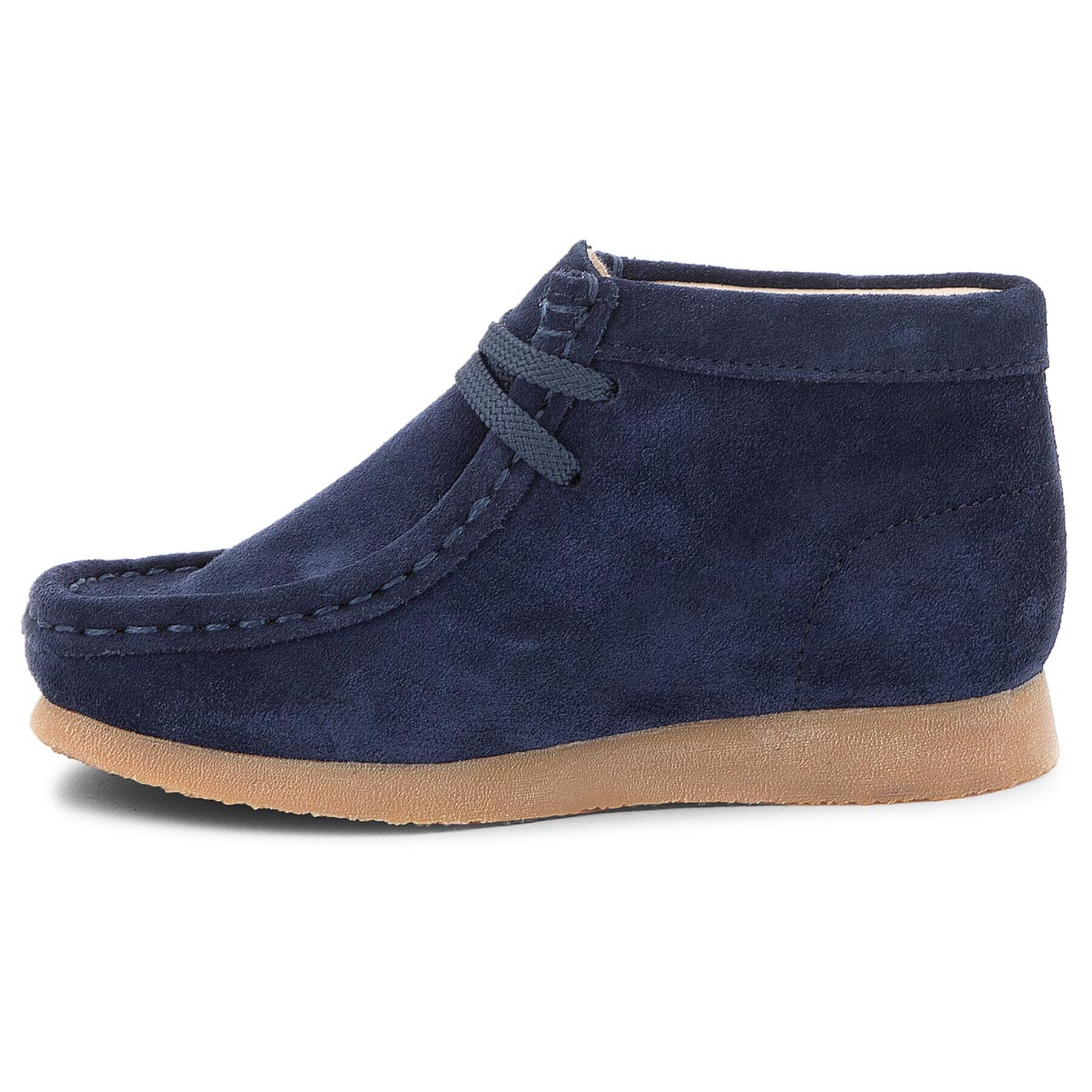 Clarks Зимни обувки Wallabee Bt 261338947 Тъмносин - Pepit.bg