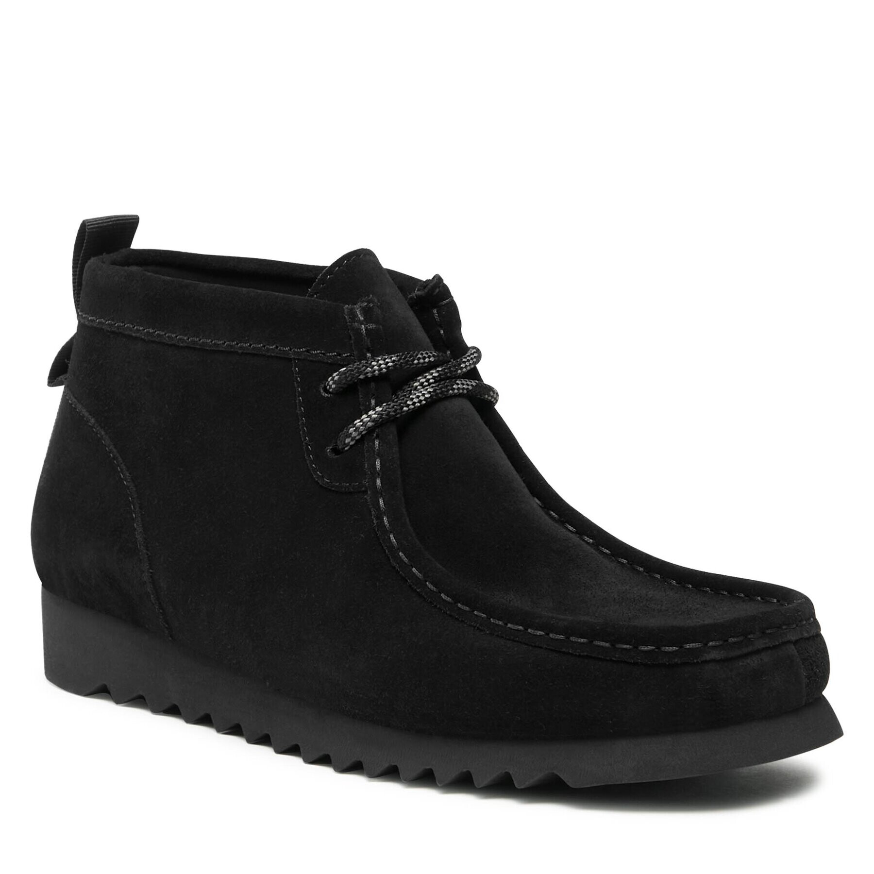 Clarks Зимни обувки Wallabee2 Ftre 261749367 Черен - Pepit.bg