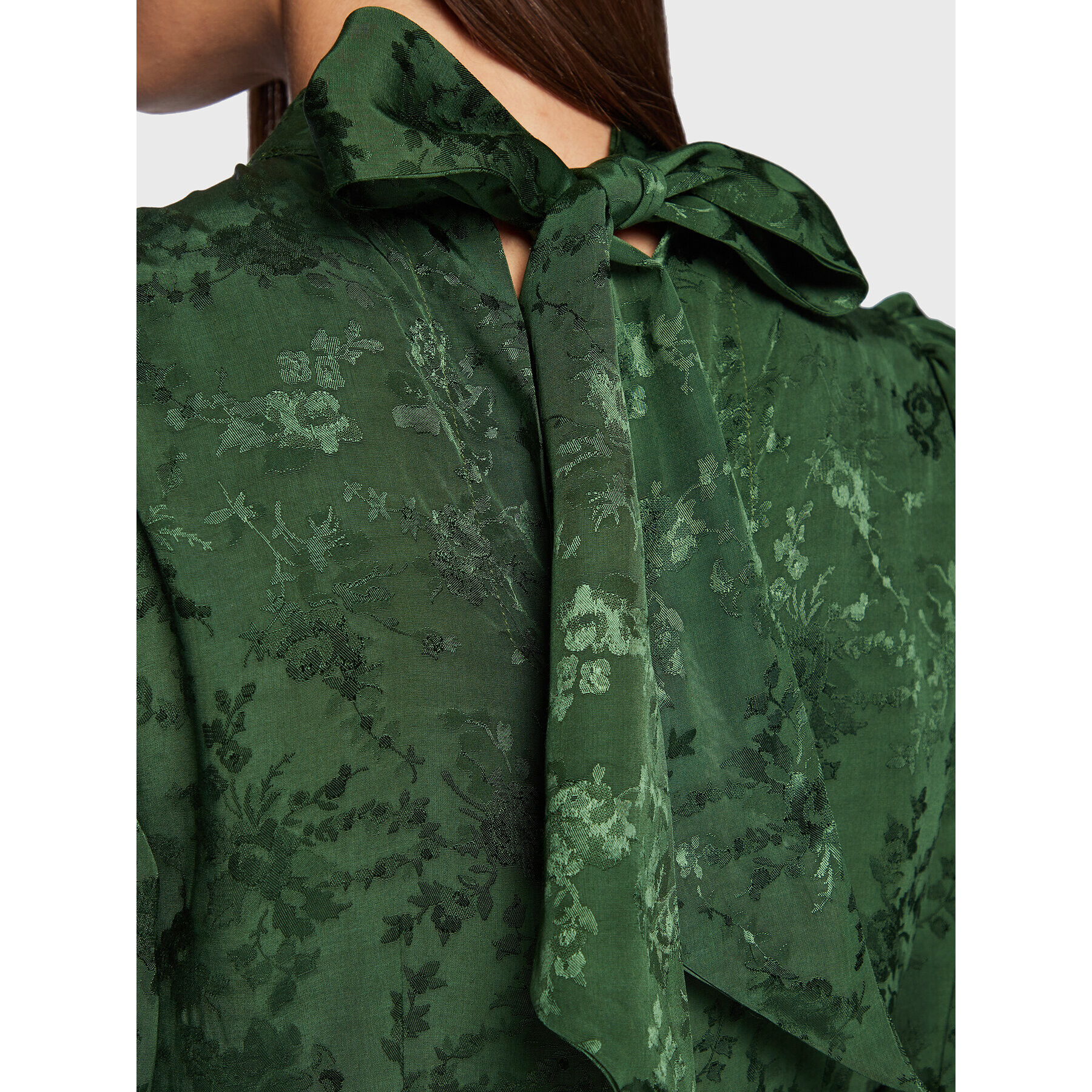 Closet London Ежедневна рокля D8508 Зелен Regular Fit - Pepit.bg