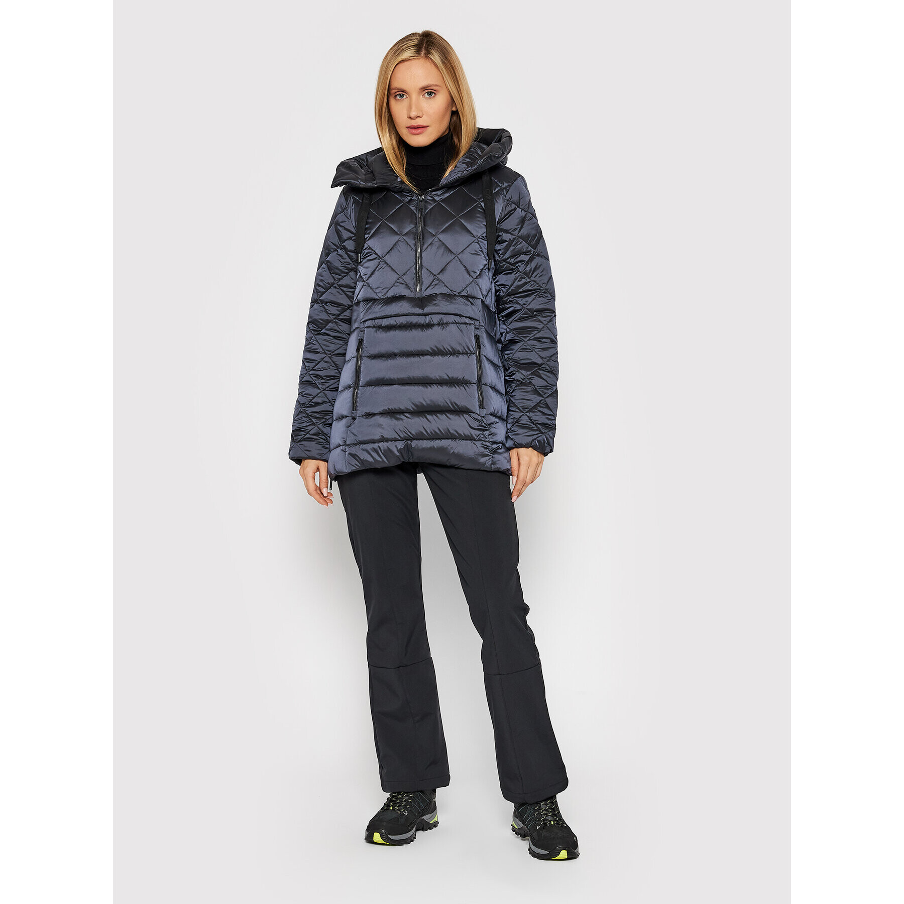 CMP Анорак 31K3036 Тъмносин Regular Fit - Pepit.bg