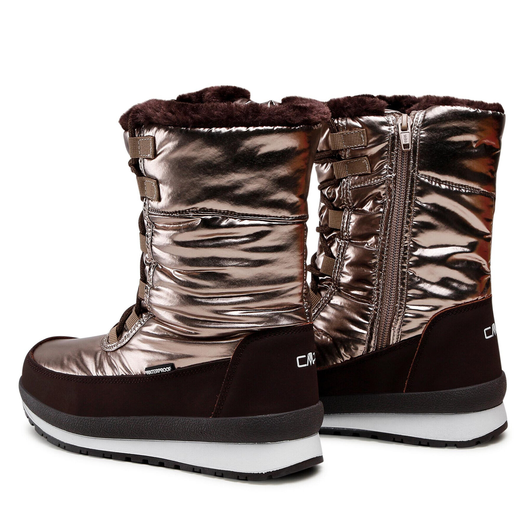 CMP Апрески Harma Wmn Snow Boot Wp 39Q4976 Златист - Pepit.bg