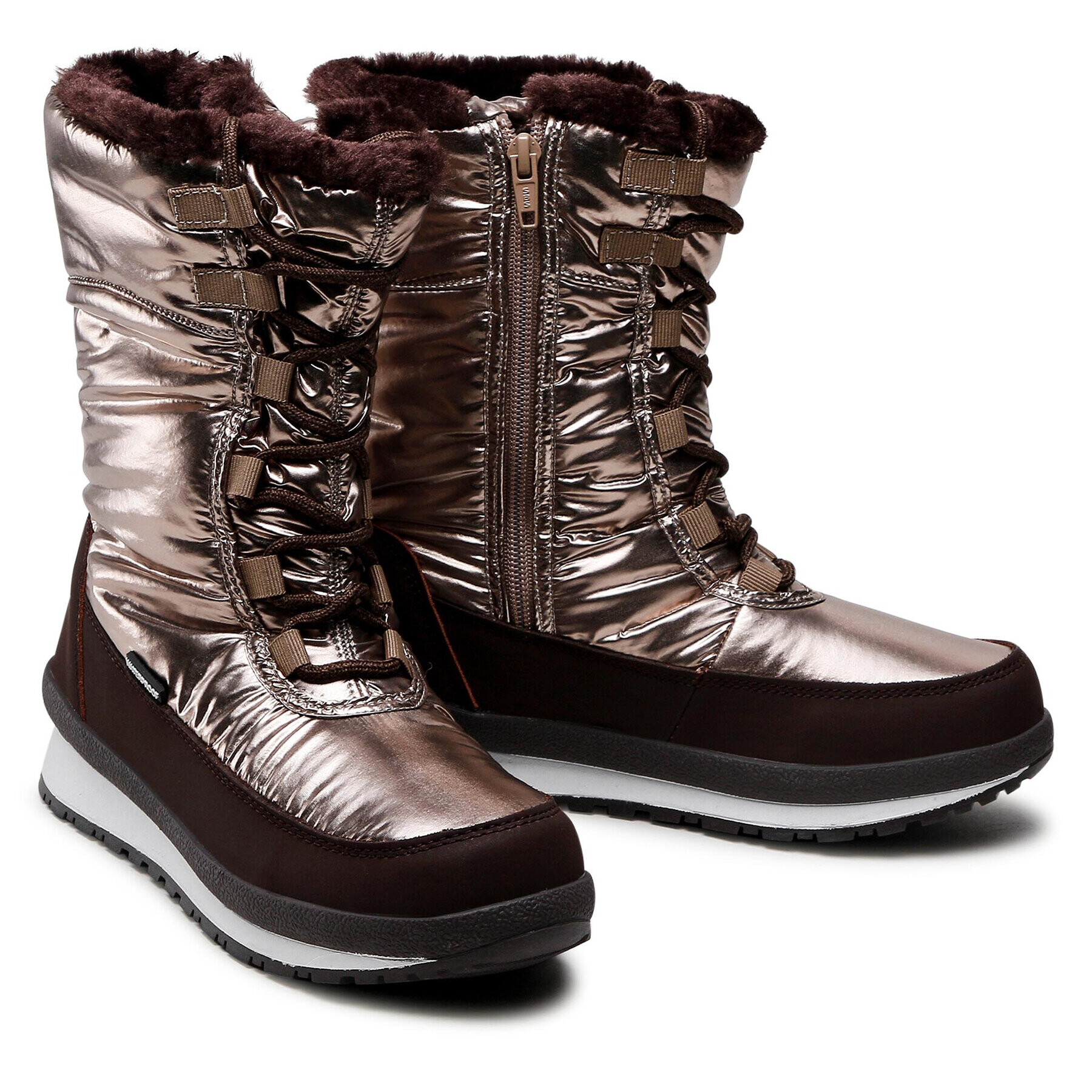 CMP Апрески Harma Wmn Snow Boot Wp 39Q4976 Златист - Pepit.bg