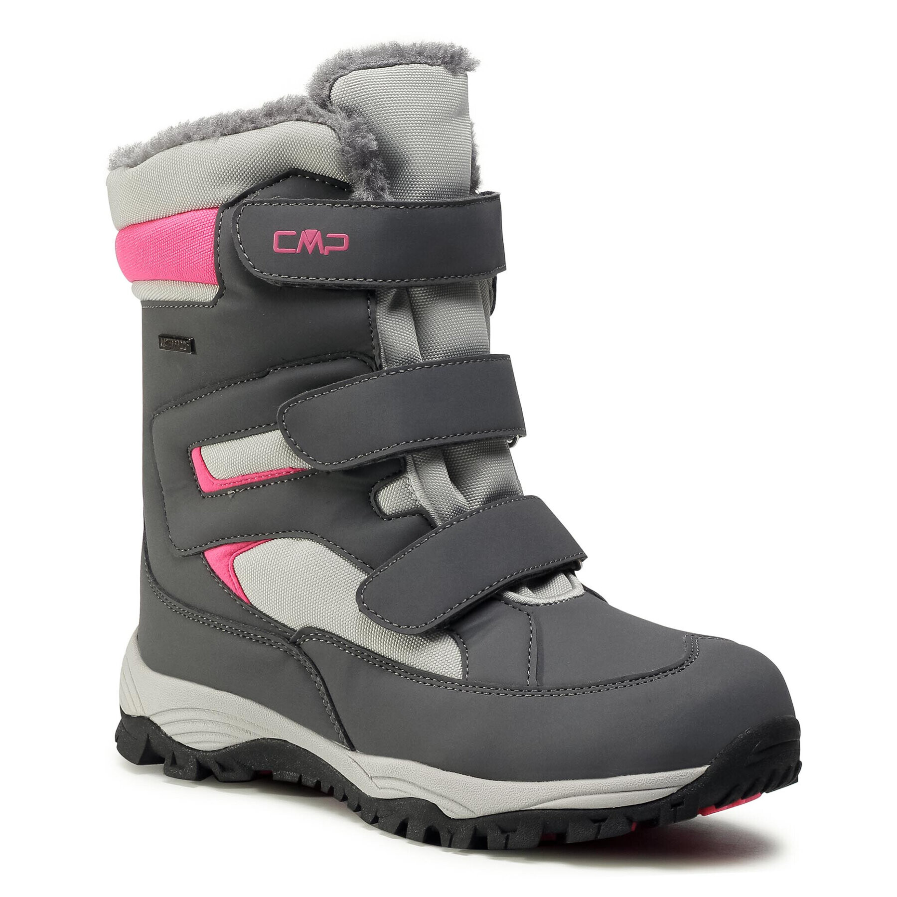 CMP Апрески Kids Hexis Snow Boot Wp 30Q4634 Сив - Pepit.bg