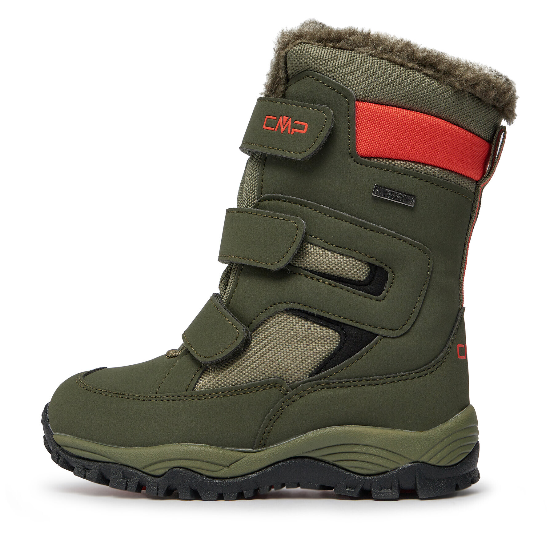 CMP Апрески Kids Hexis Snow Boot Wp 30Q4634 Зелен - Pepit.bg