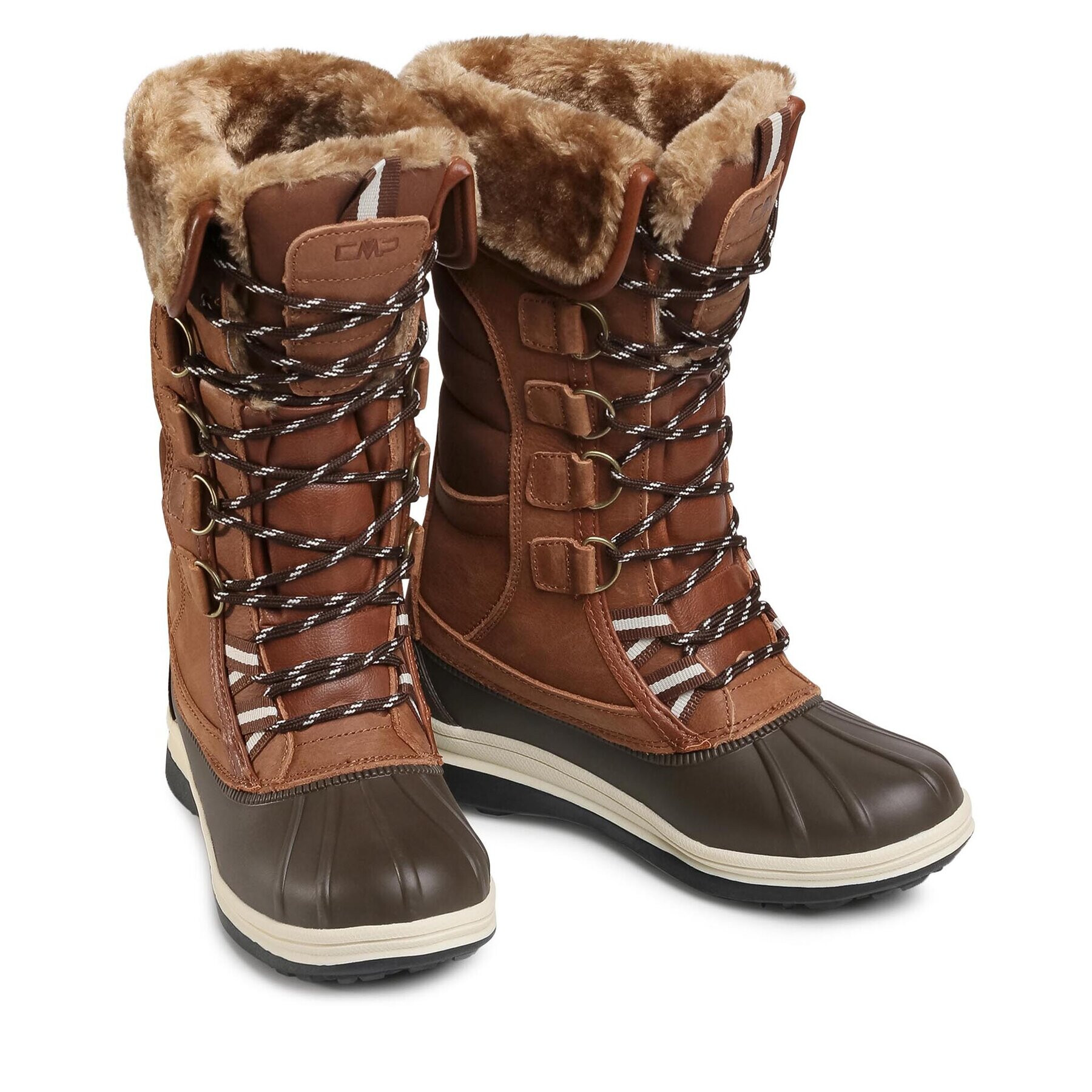 CMP Апрески Thalo Wmn Snow Boot Wp 30Q4616 Кафяв - Pepit.bg