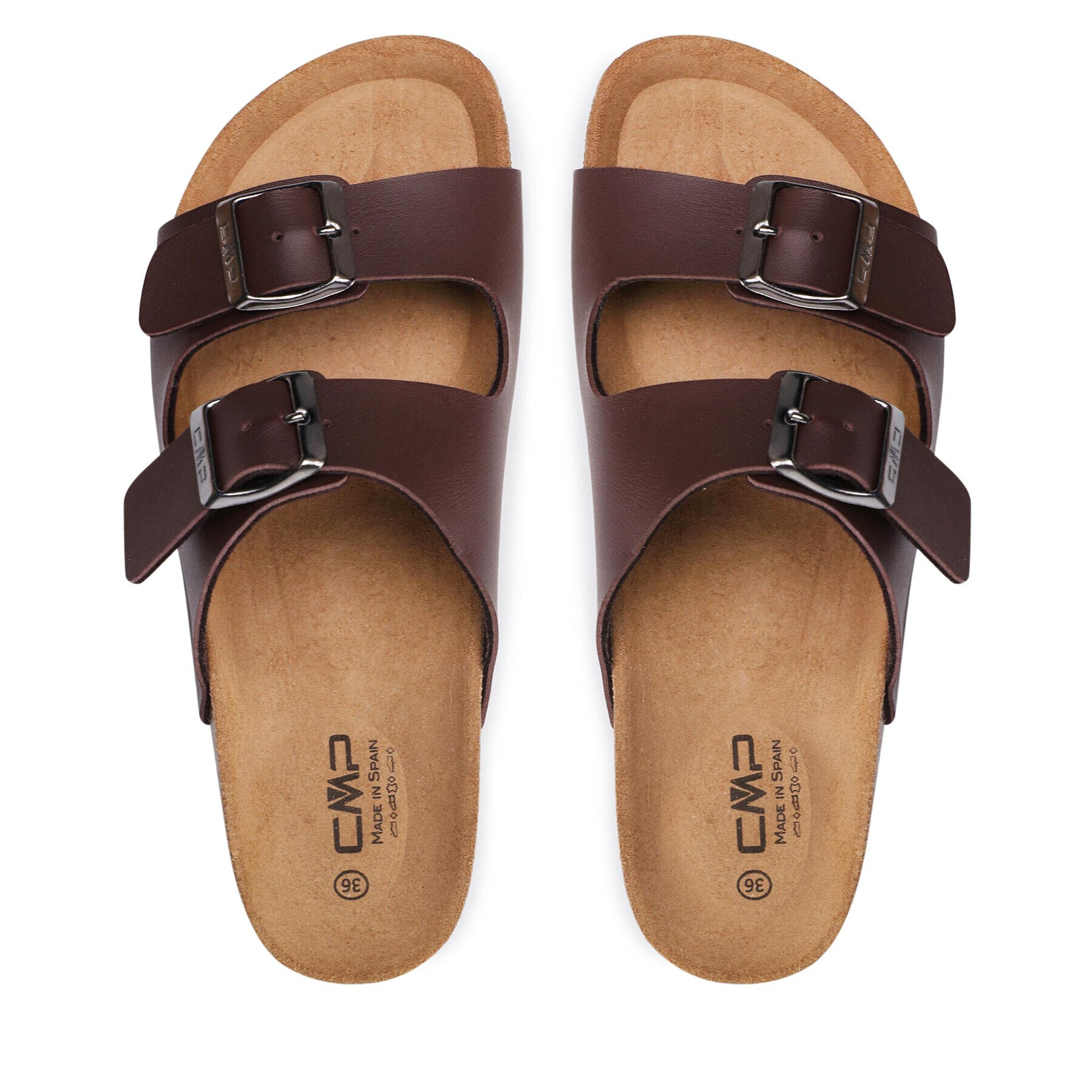 CMP Чехли Eco Thalitha Wmn Slipper 3Q91016 Кафяв - Pepit.bg