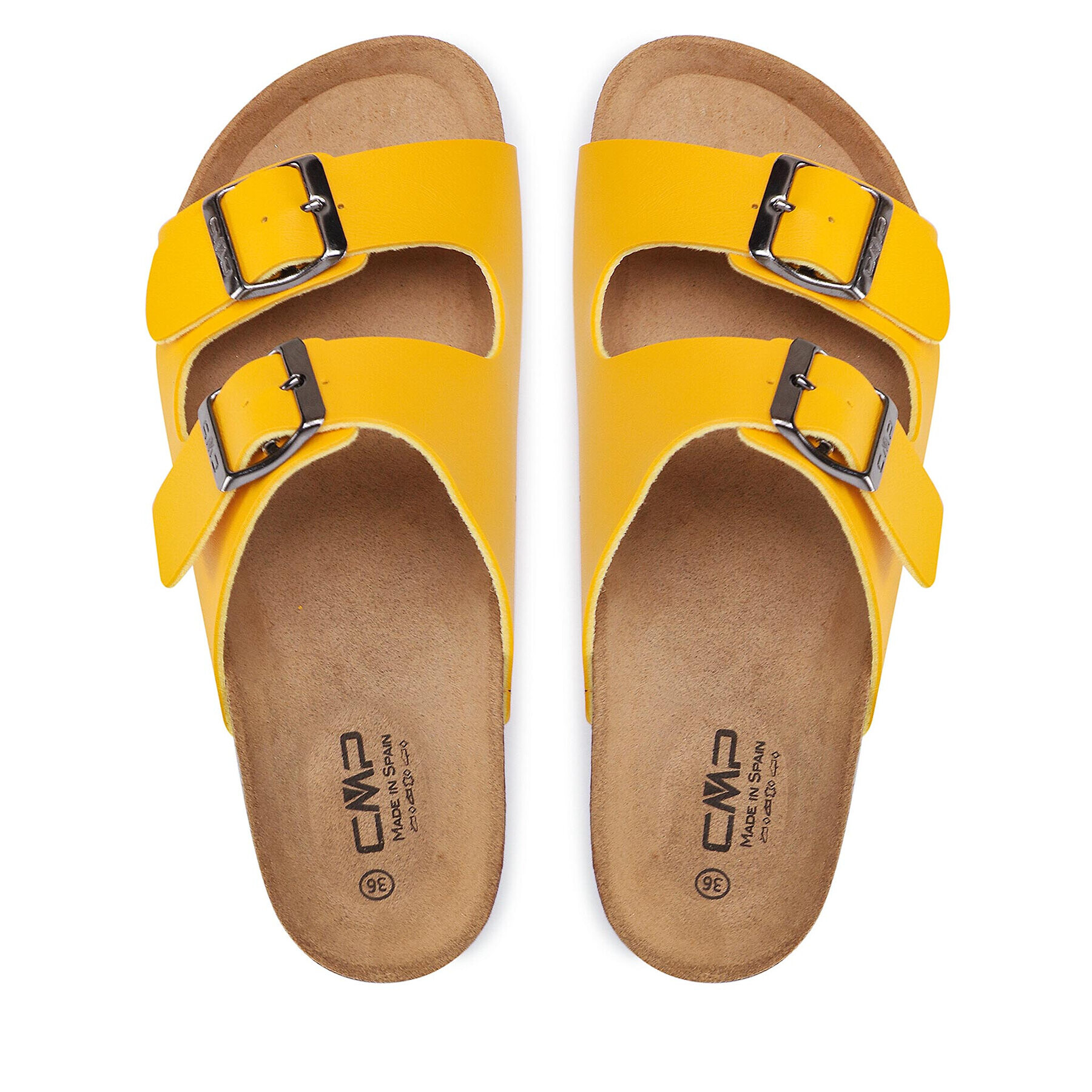 CMP Чехли Eco Thalitha Wmn Slipper 3Q91016 Жълт - Pepit.bg
