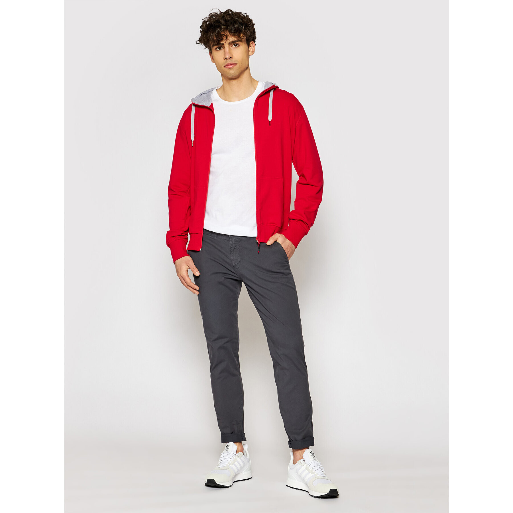 CMP Чино панталони 30U7147 Сив Regular Fit - Pepit.bg