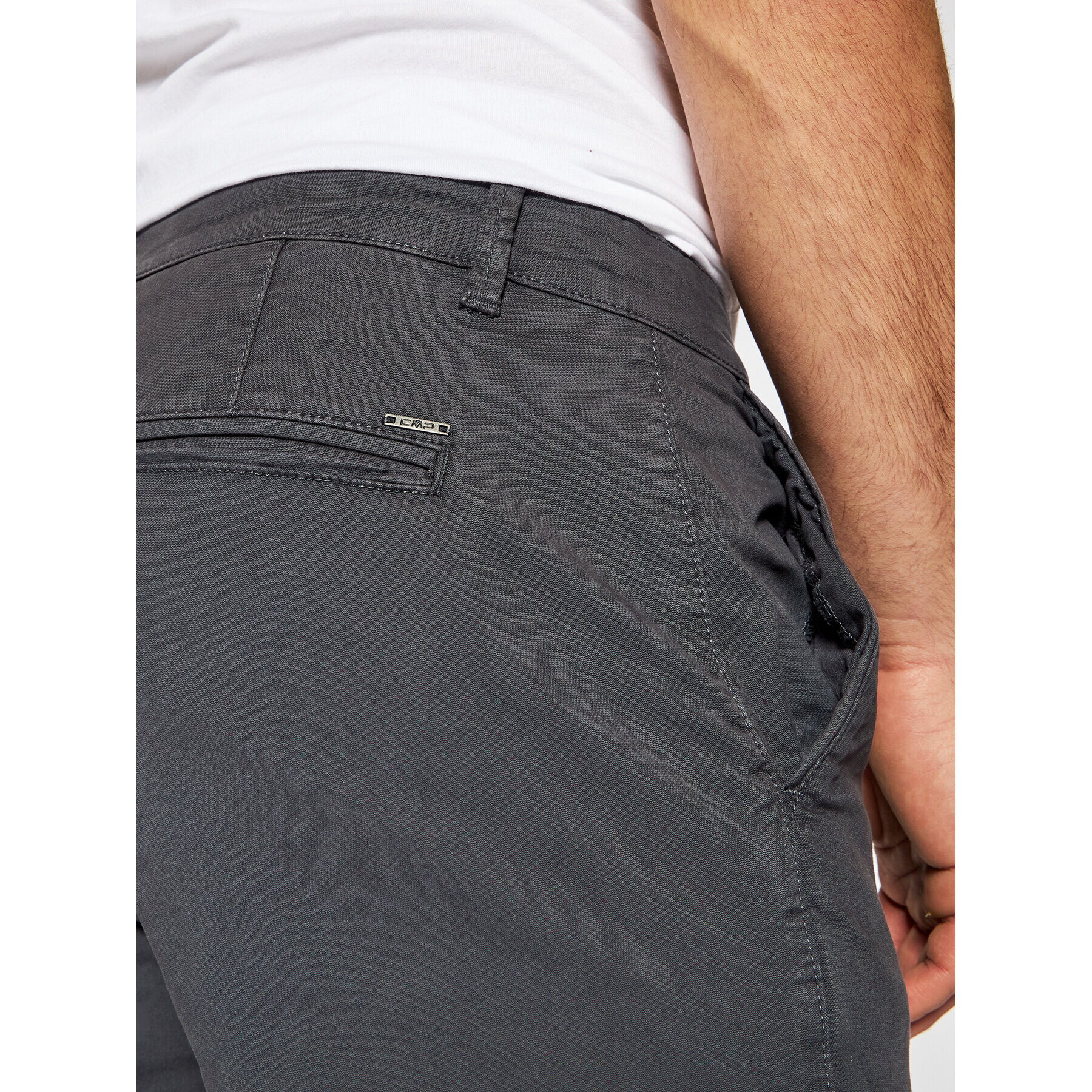 CMP Чино панталони 30U7147 Сив Regular Fit - Pepit.bg