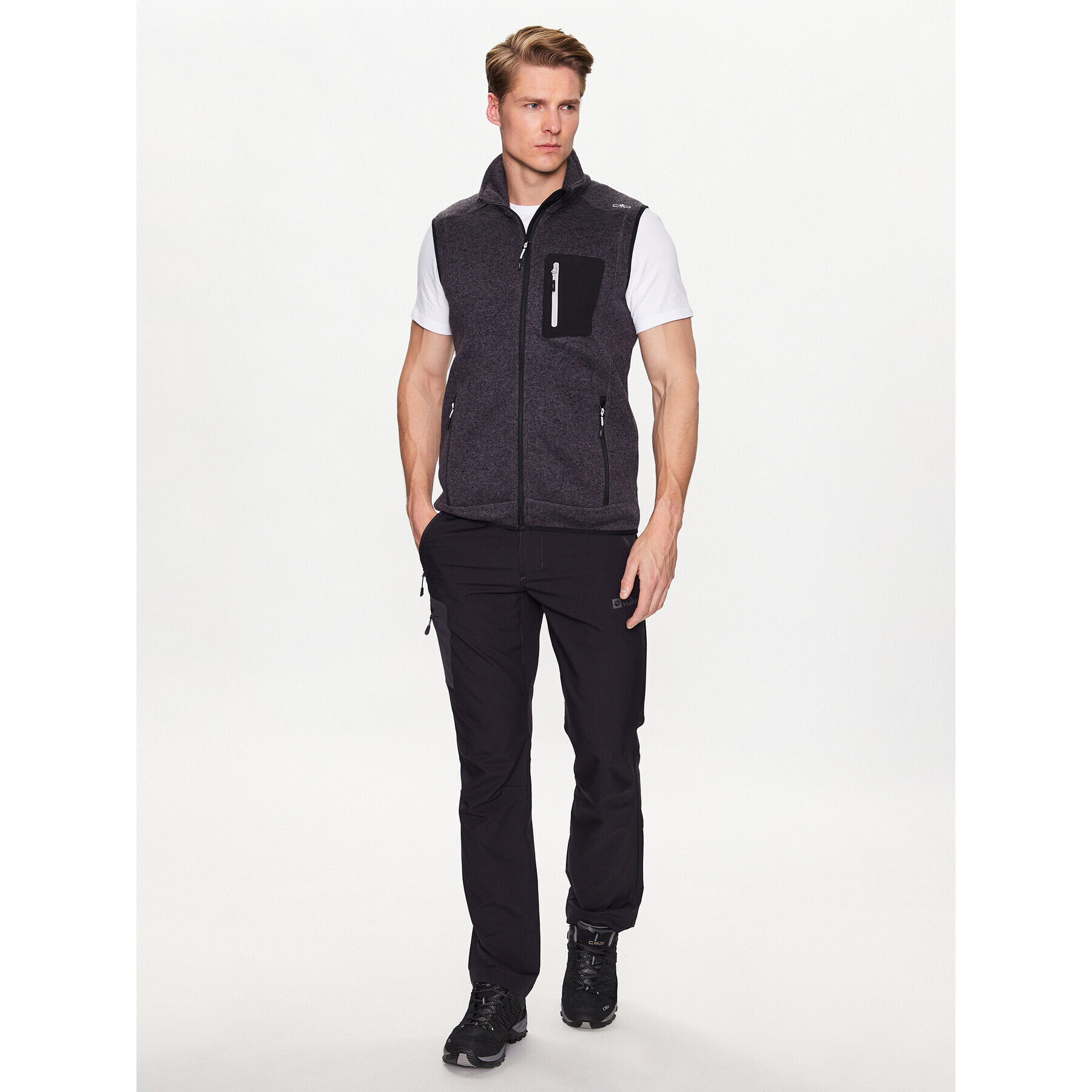 CMP Елек 3H60947N Черен Regular Fit - Pepit.bg