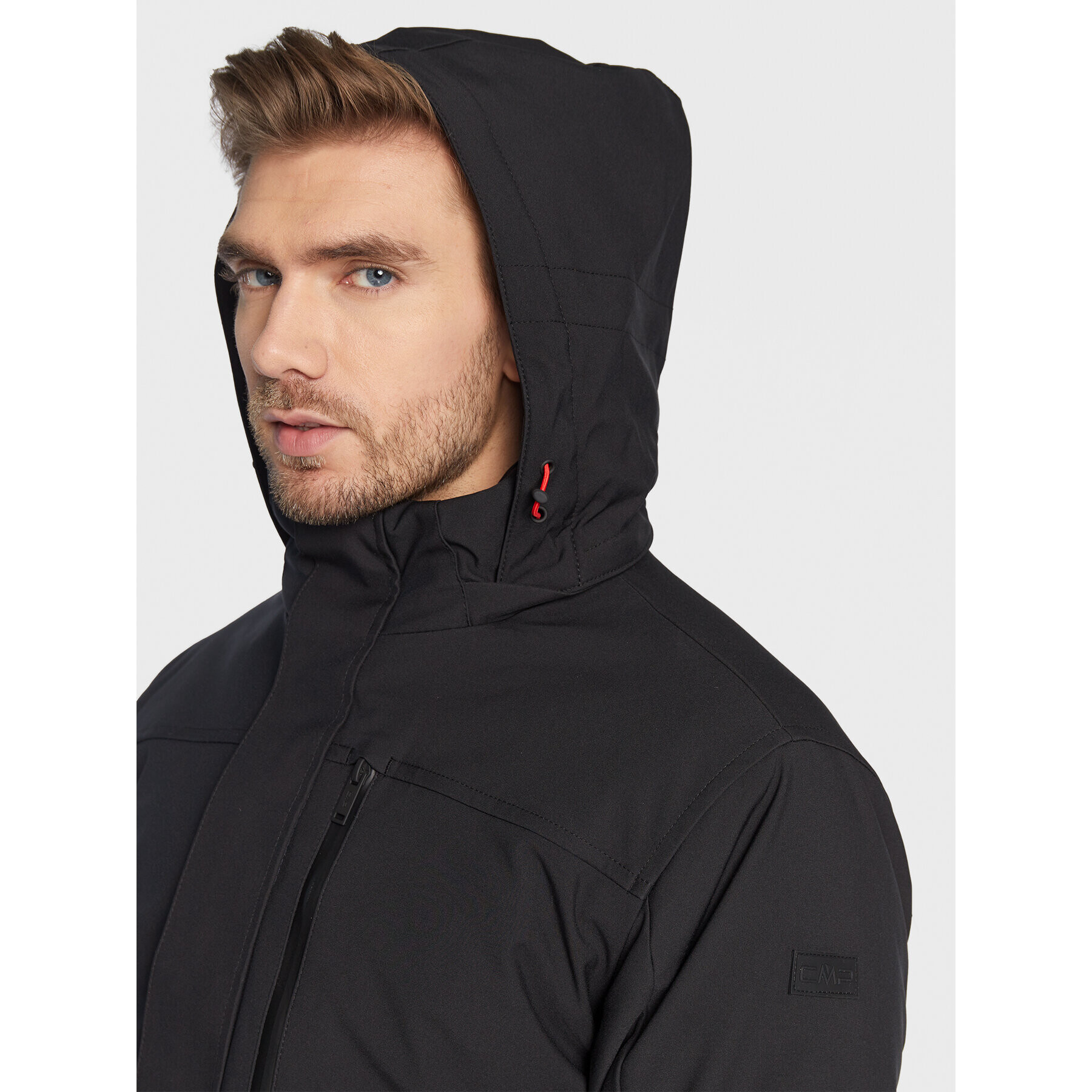 CMP Яке softshell 32K3237 Черен Regular Fit - Pepit.bg