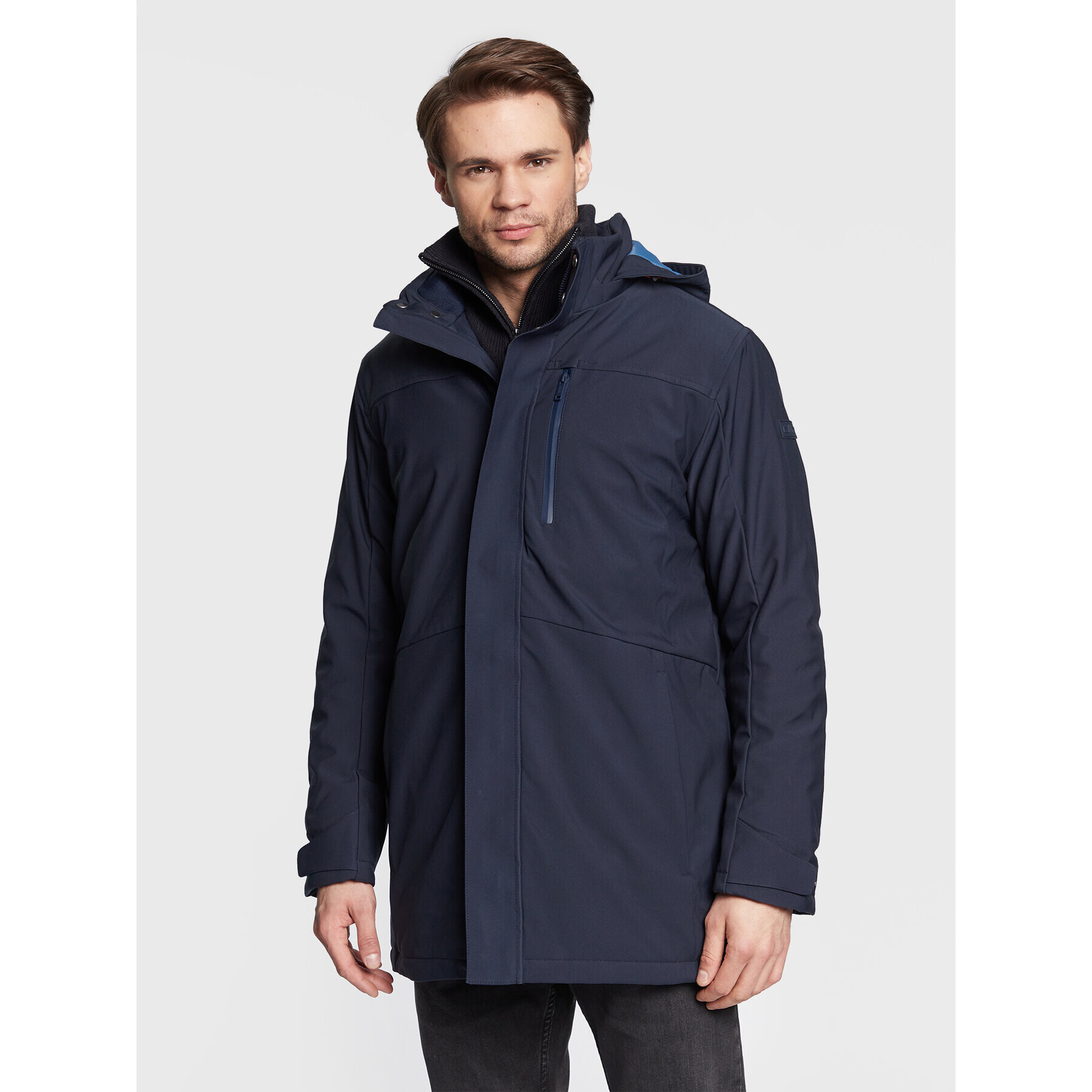 CMP Яке softshell 32K3237 Тъмносин Regular Fit - Pepit.bg