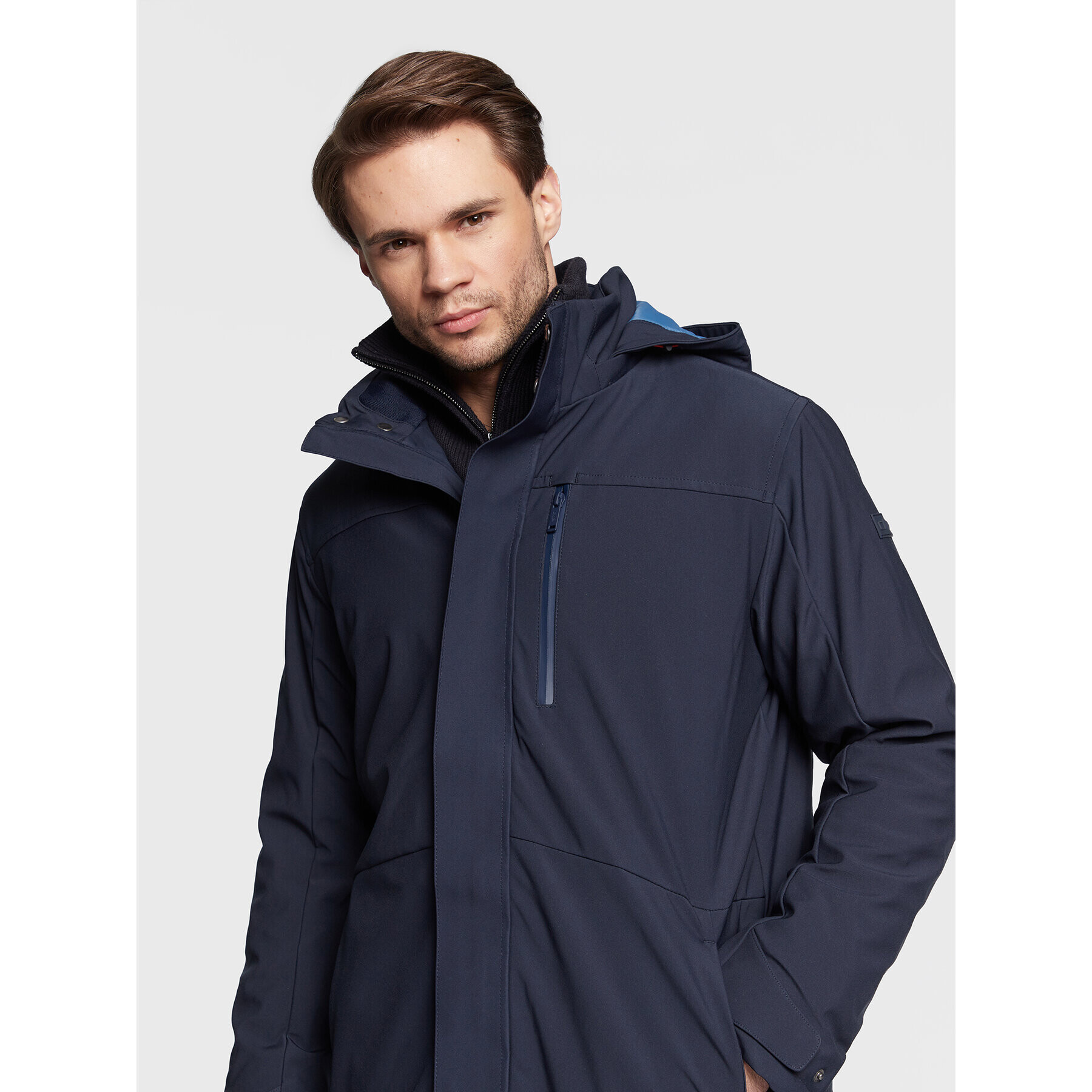 CMP Яке softshell 32K3237 Тъмносин Regular Fit - Pepit.bg