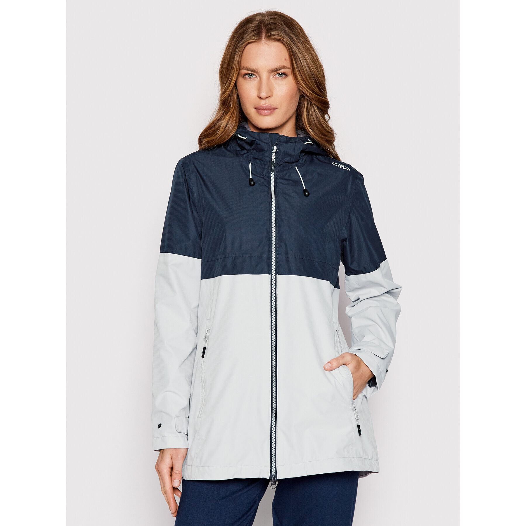CMP Яке за дъжд 32X5836 Сив Regular Fit - Pepit.bg