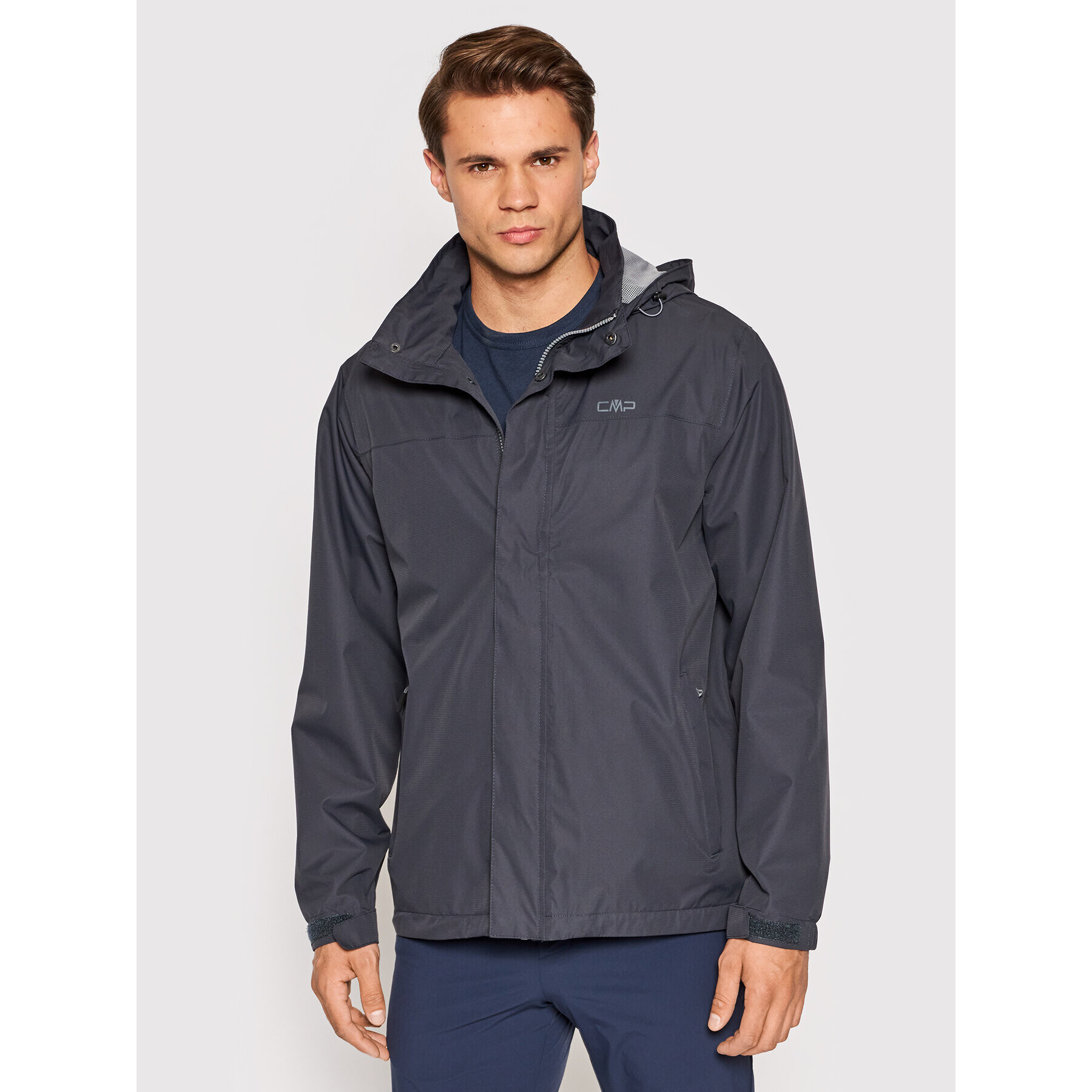 CMP Яке за дъжд 39X7367 Сив Regular Fit - Pepit.bg