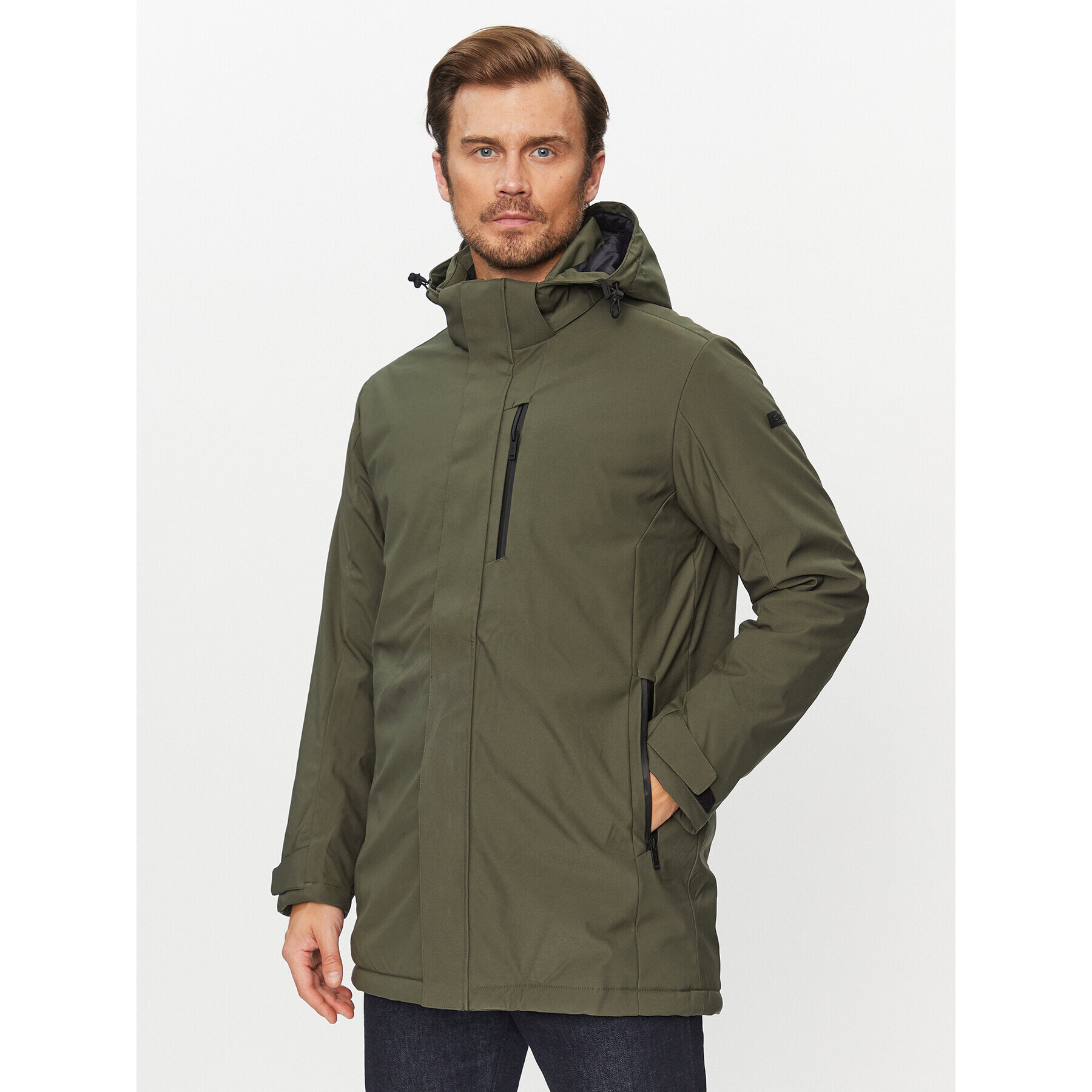 CMP Outdoor яке 33K3847 Каки Regular Fit - Pepit.bg