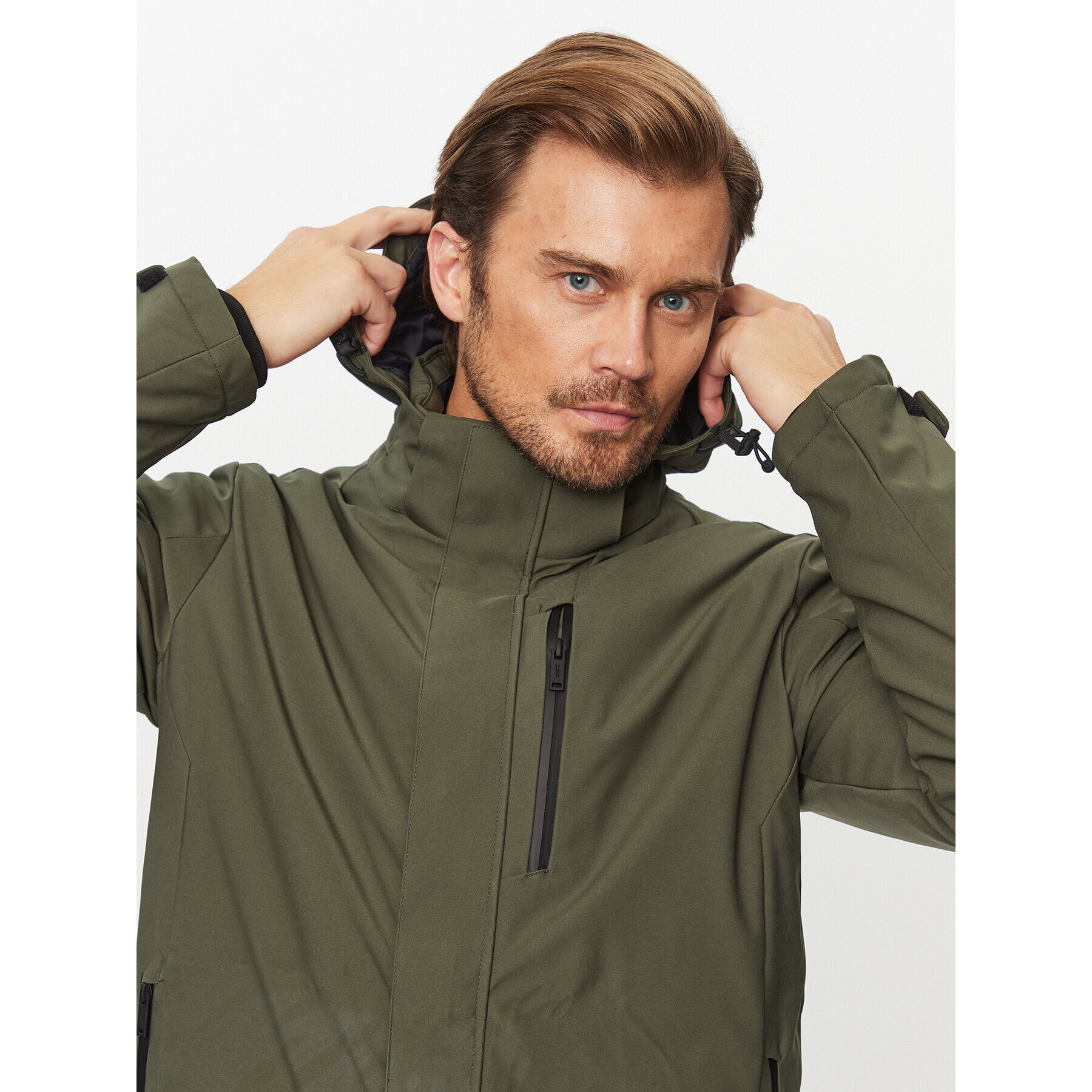 CMP Outdoor яке 33K3847 Каки Regular Fit - Pepit.bg