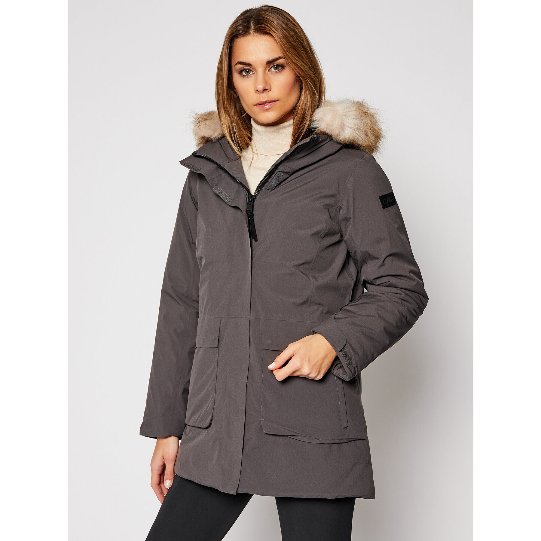 CMP Парка 30K3866 Сив Regular Fit - Pepit.bg