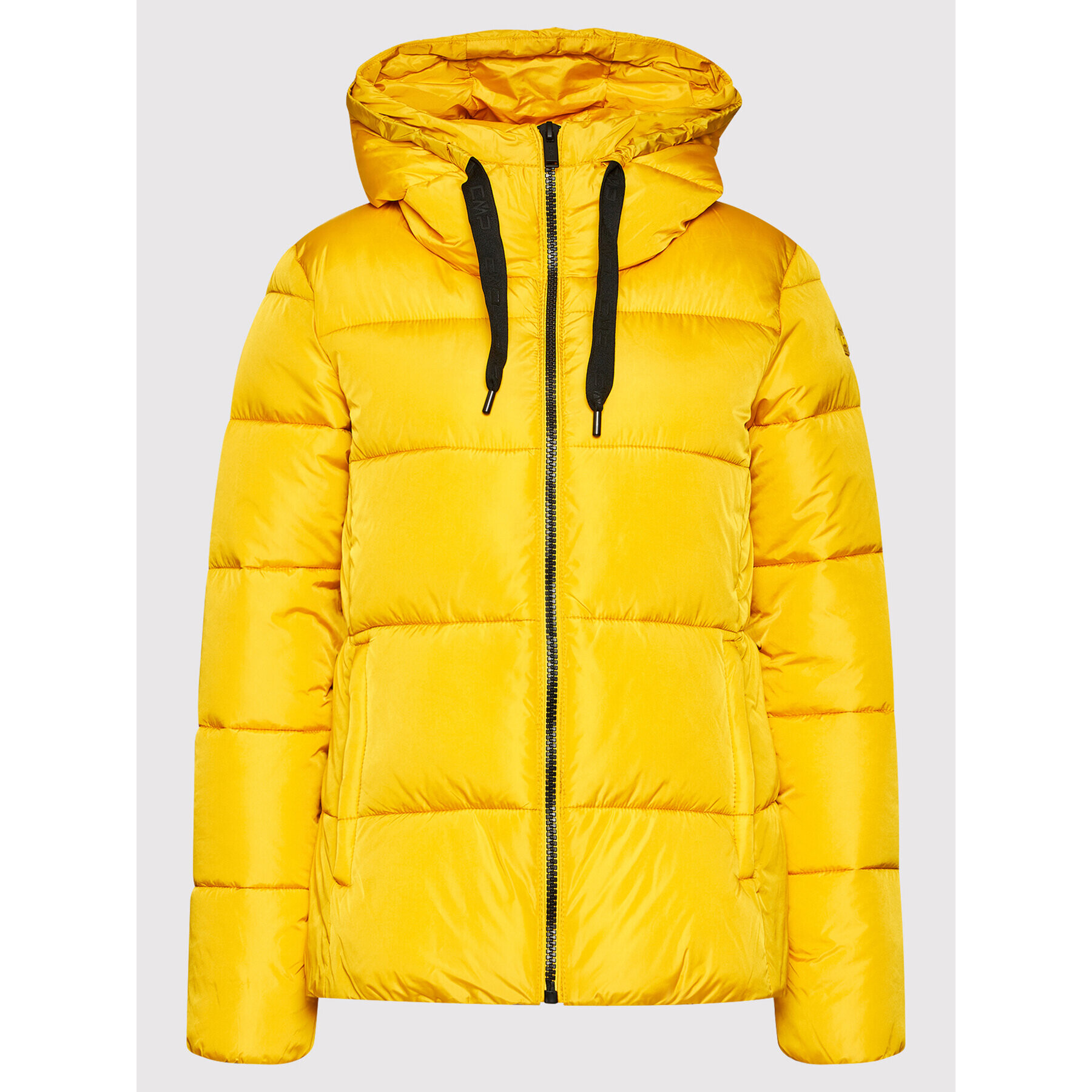 CMP Пухено яке 30K3556 Жълт Regular Fit - Pepit.bg