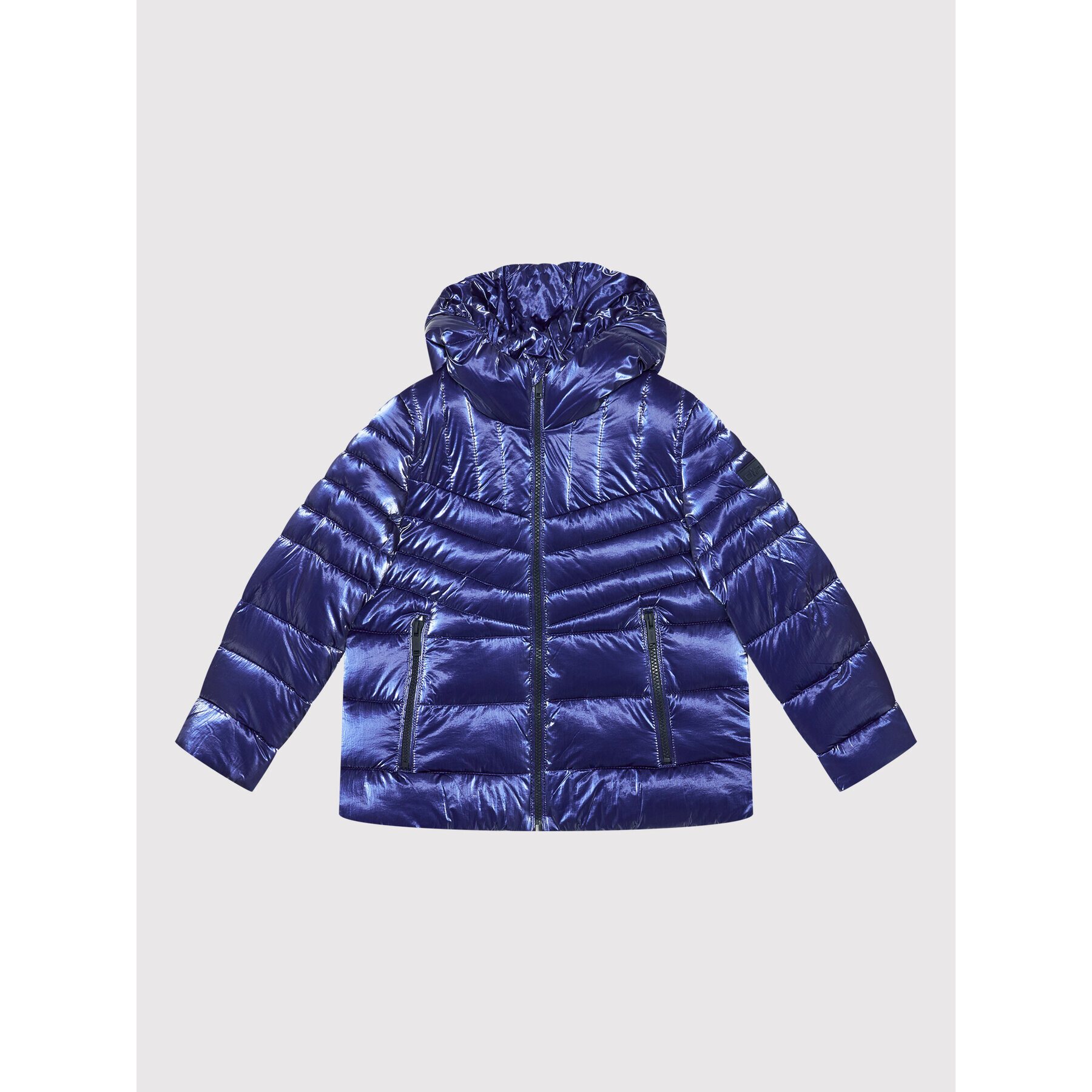 CMP Пухено яке 31K2005 Виолетов Regular Fit - Pepit.bg