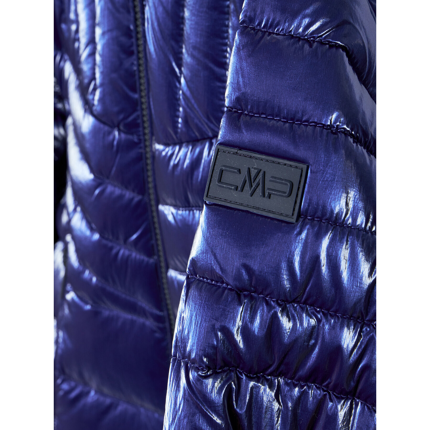 CMP Пухено яке 31K2005 Виолетов Regular Fit - Pepit.bg