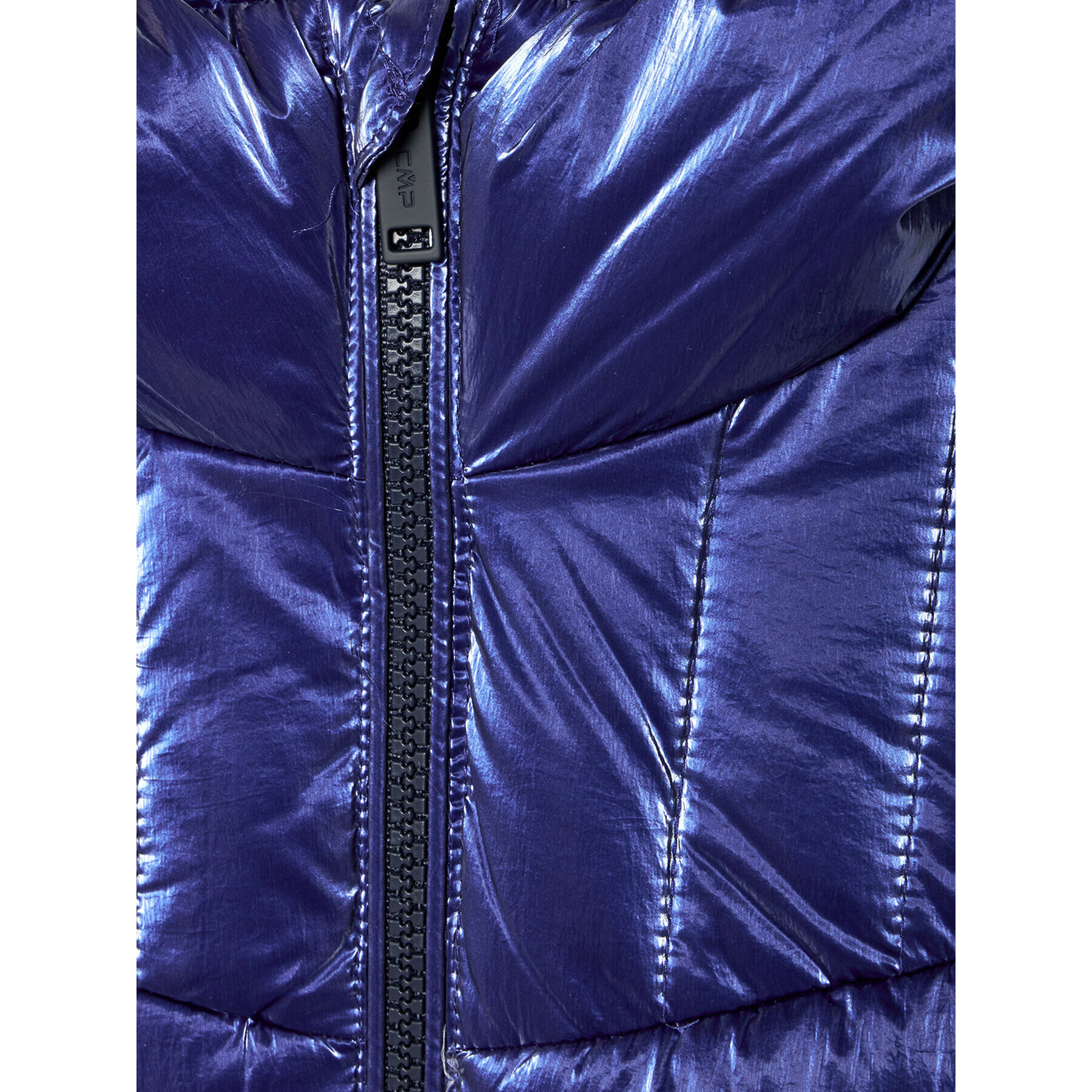 CMP Пухено яке 31K2005 Виолетов Regular Fit - Pepit.bg