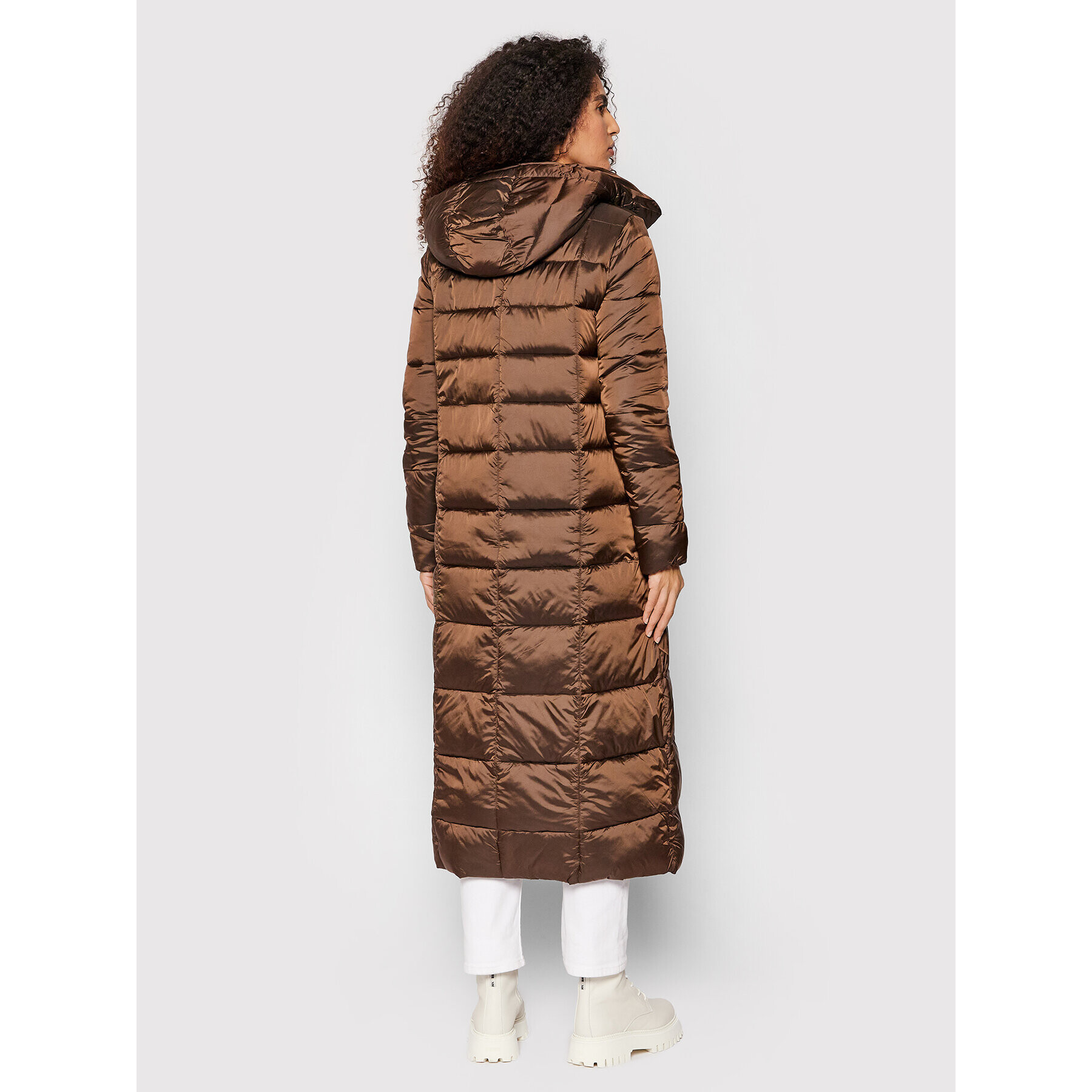 CMP Пухено яке 31K2626 Кафяв Regular Fit - Pepit.bg