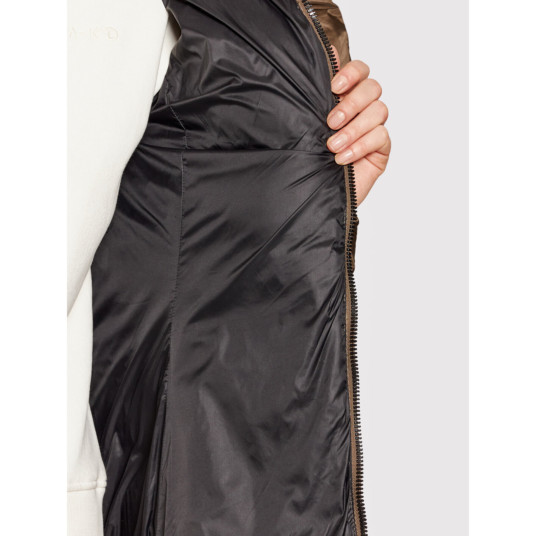 CMP Пухено яке 31K2836 Кафяв Regular Fit - Pepit.bg
